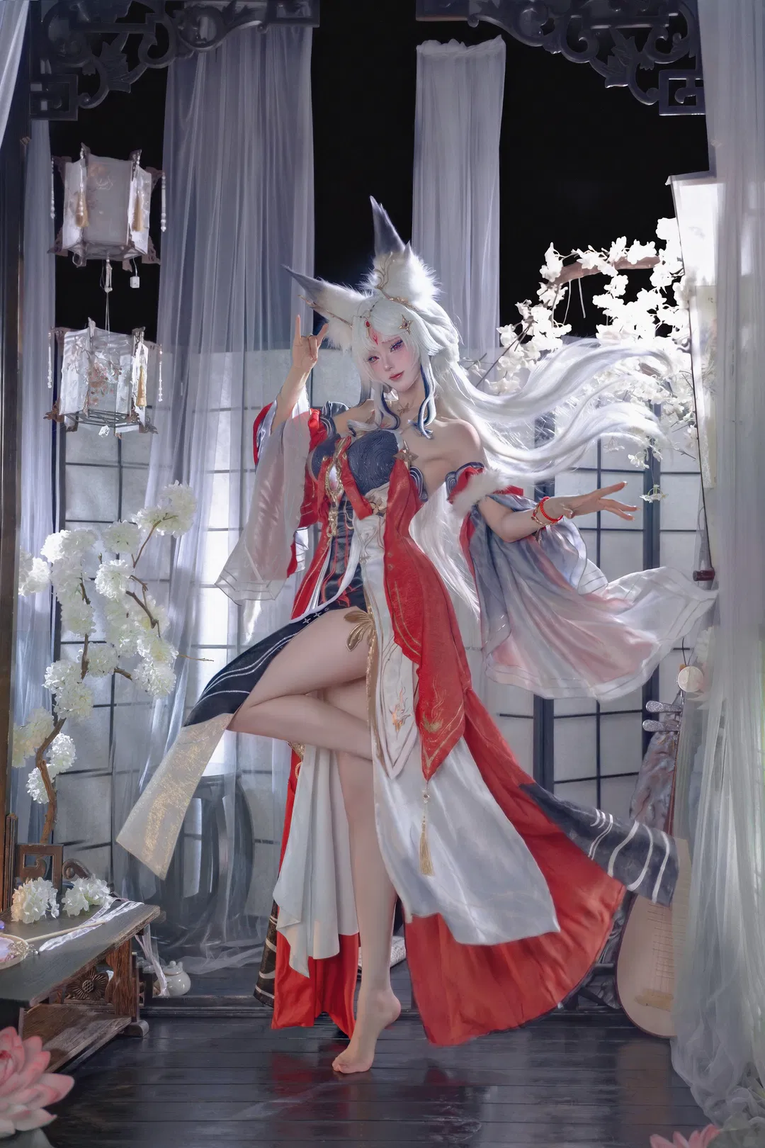 【心月狐cos】鸣潮心月狐的国风奇幻造型 - 第 2 张
