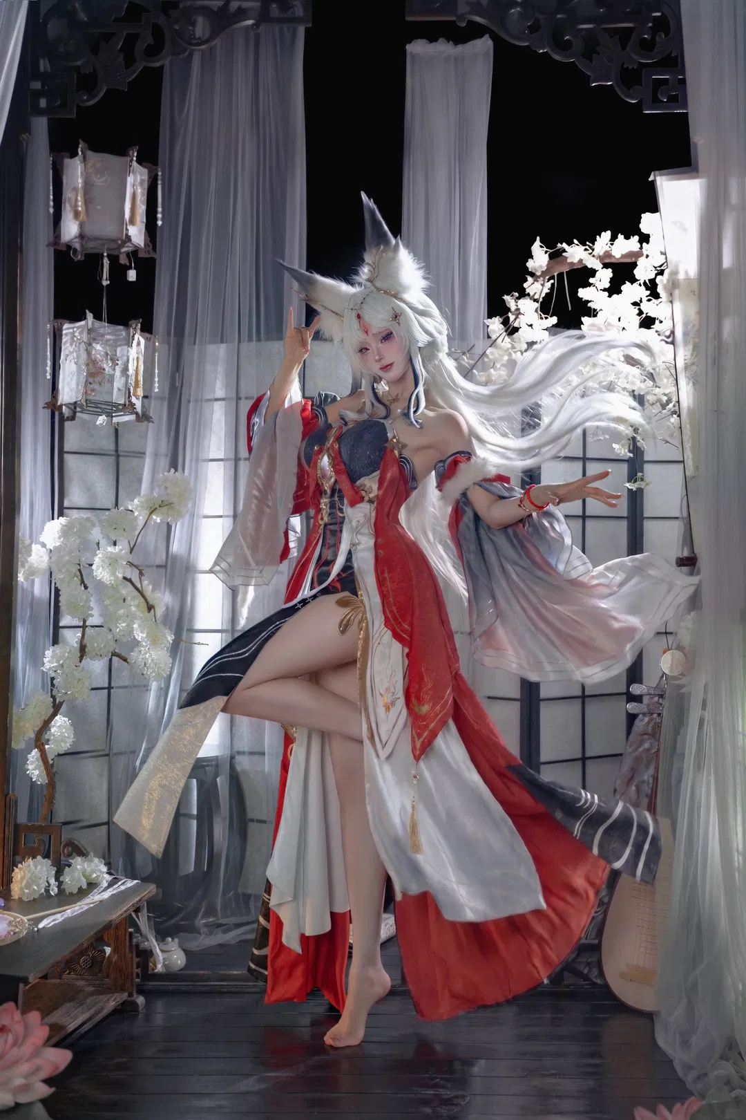 【心月狐cos】鸣潮心月狐的国风奇幻造型 - 第 3 张