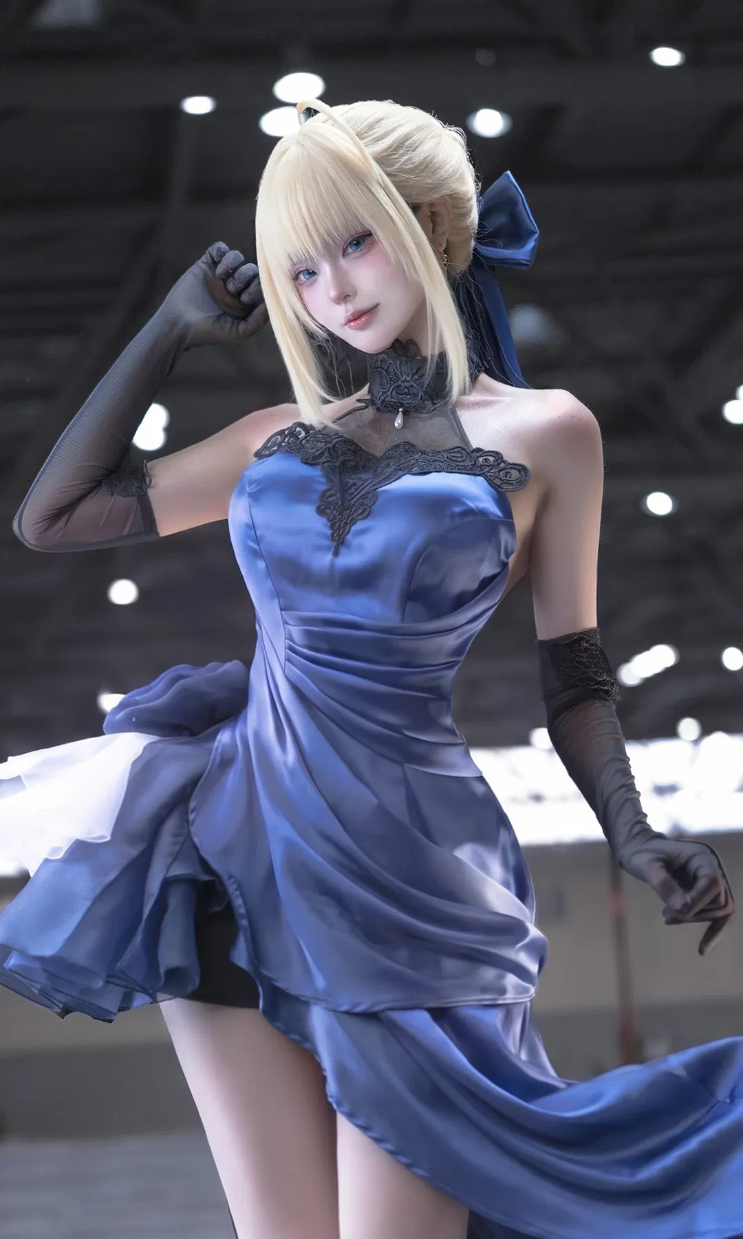 【sabercos】fgo蓝色礼服漫展场照 - 第 1 张
