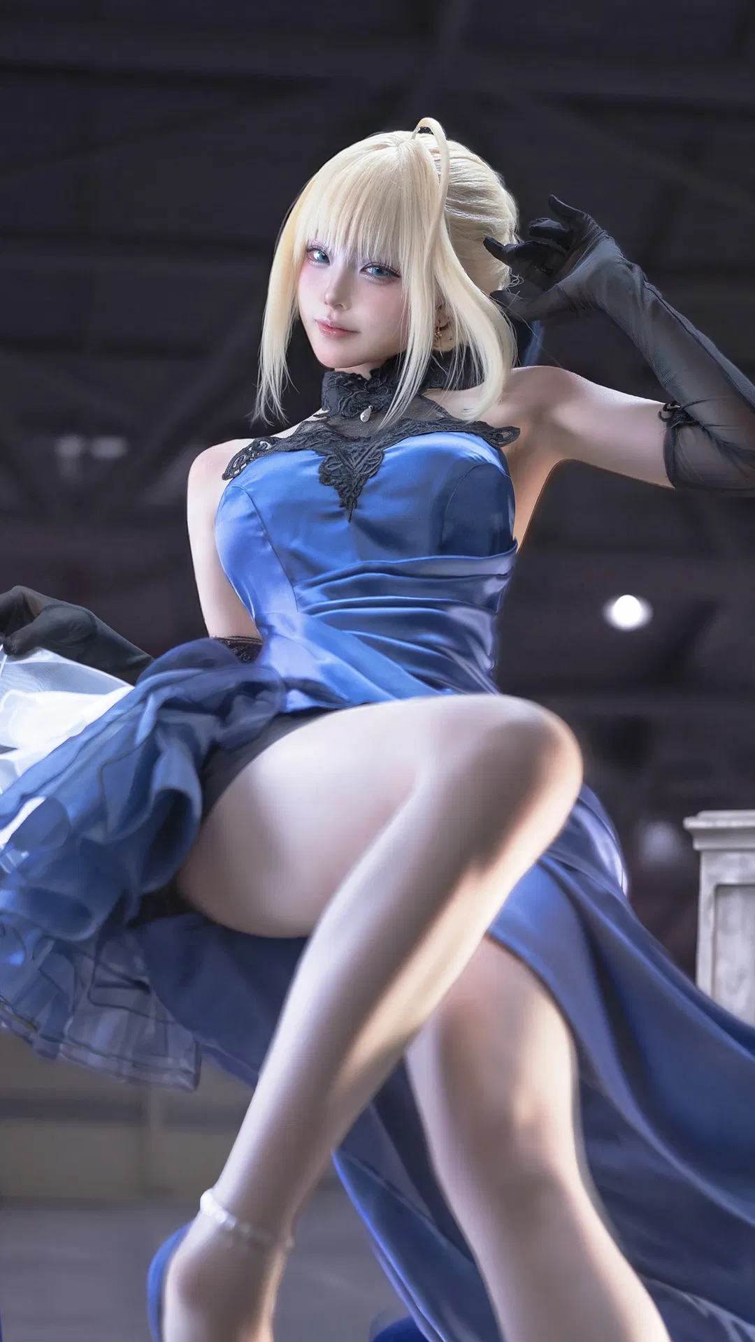 【Saber cos】Fate/Grand Order礼服拍摄 - 第 1 张