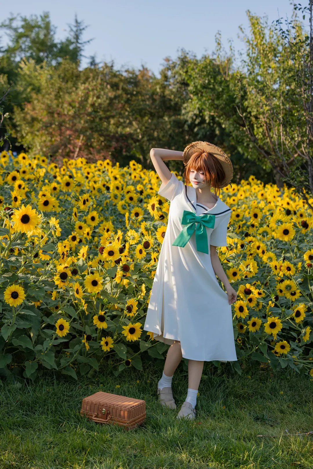 【木之本樱cos】魔卡少女樱的向日葵夏日 - 第 1 张