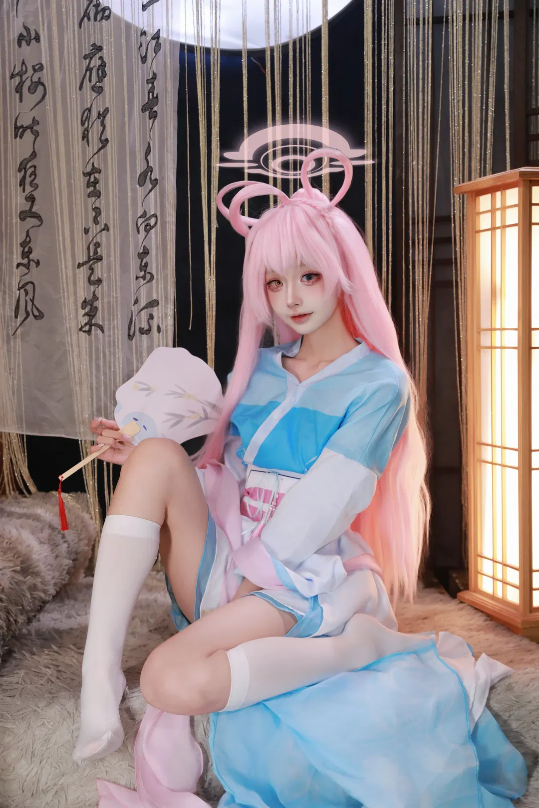 【小鸟游星野cos】蔚蓝档案的中秋国风棚拍记录 - 第 1 张