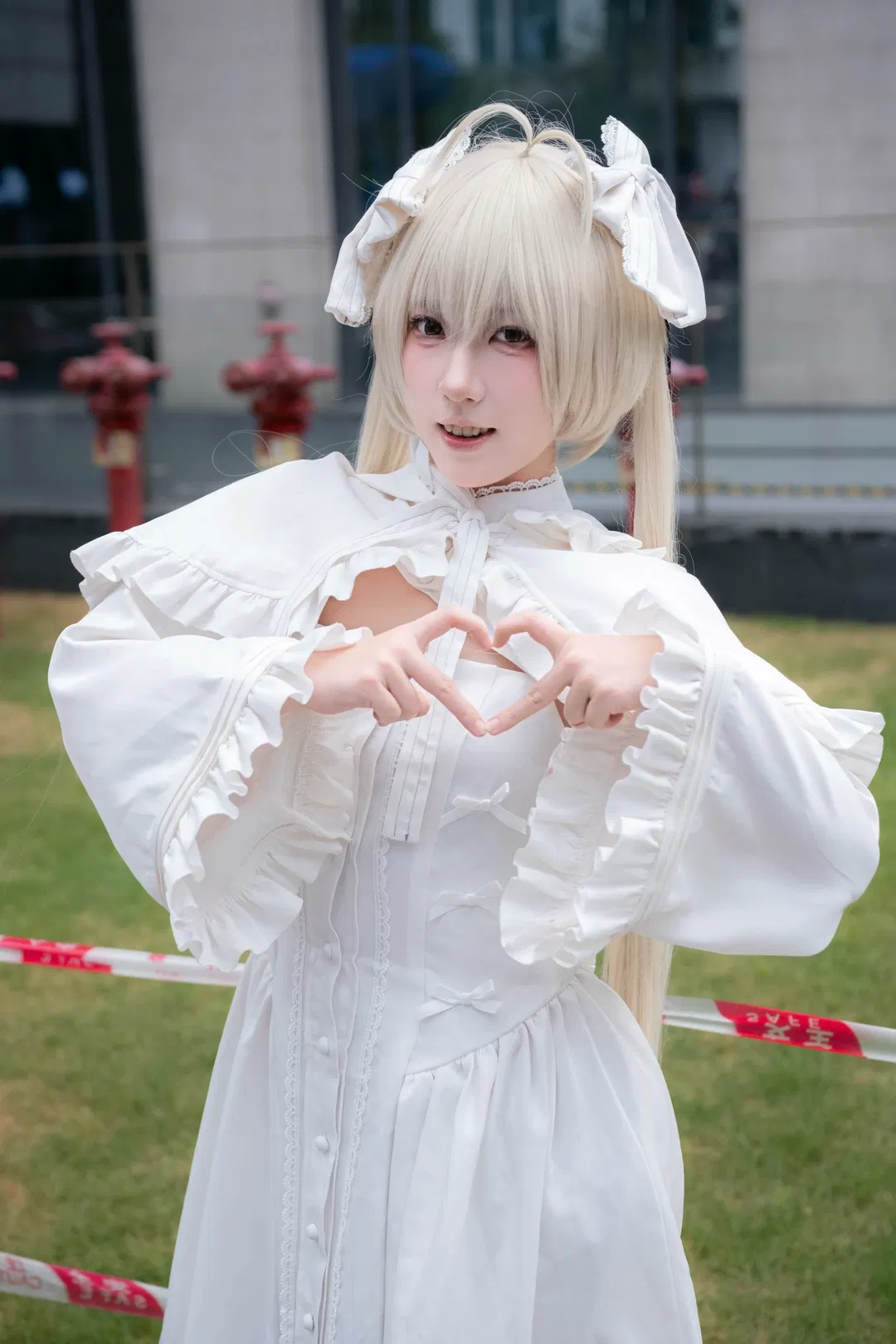 【春日野穹cos】CICF漫展第一天的白色洋裝外景記錄 - 第 2 張
