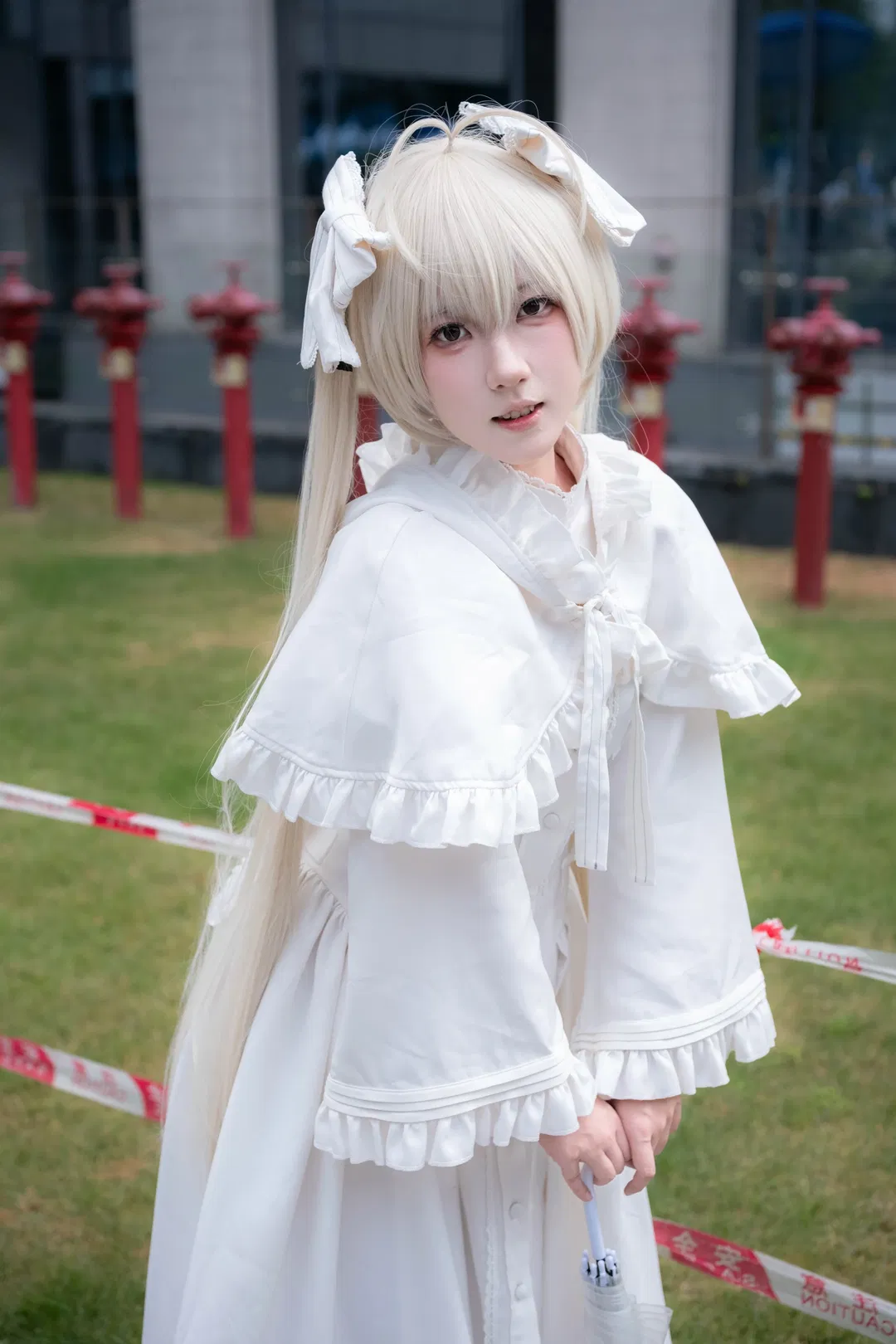 【春日野穹cos】CICF漫展第一天的白色洋裝外景記錄 - 第 3 張