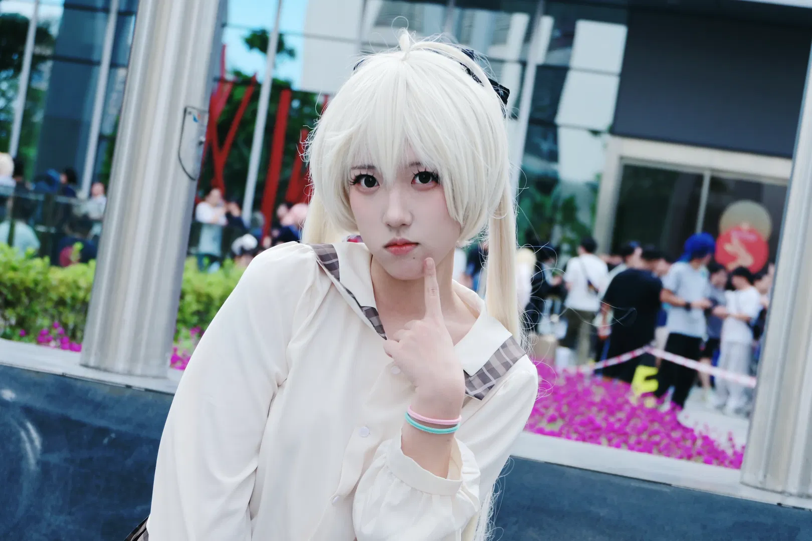 【春日野穹cos】CICF漫展穹妹校服返图 - 第 3 张