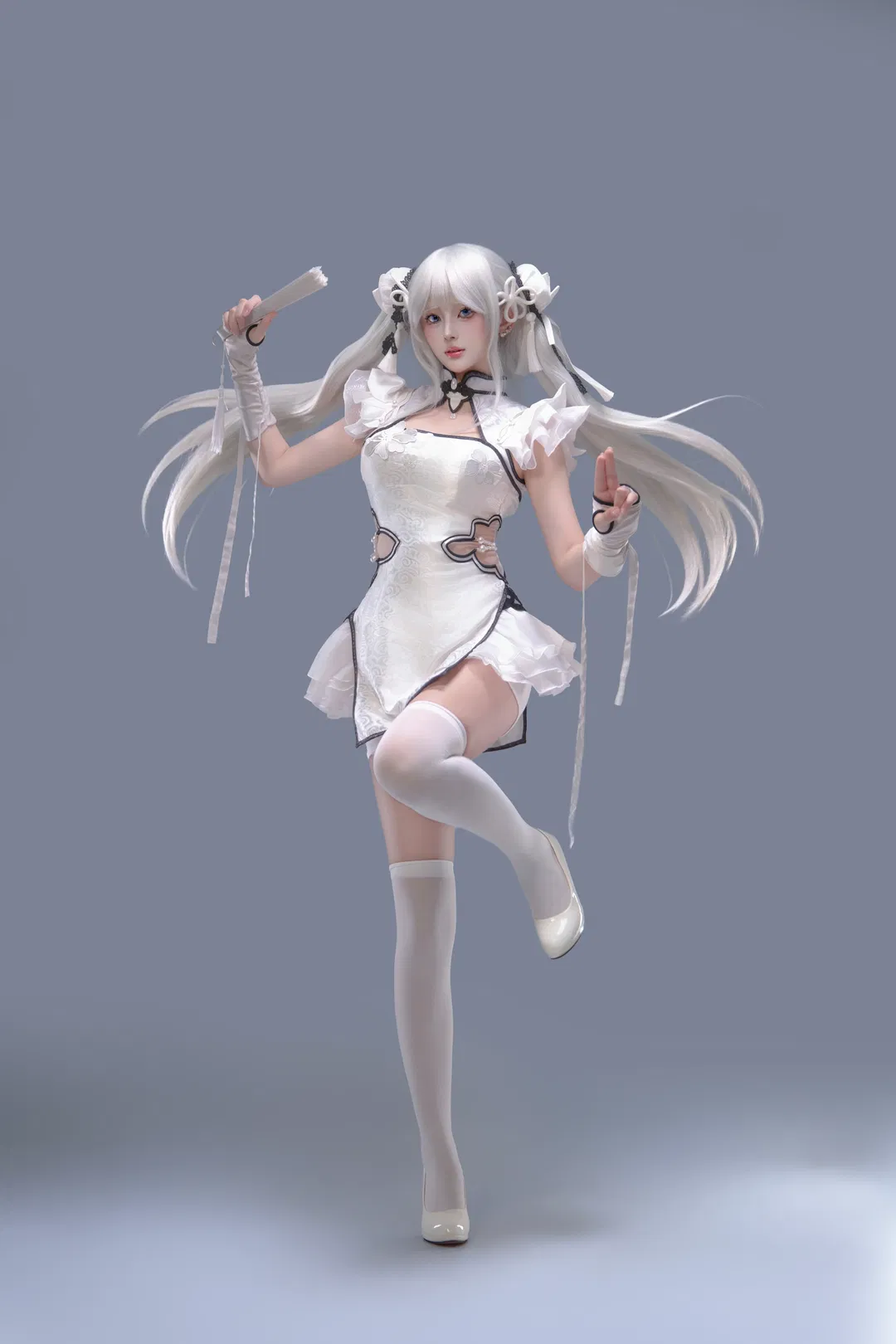 【殷紫萍cos】永劫无间拍照姿势九宫格分享 - 第 4 张