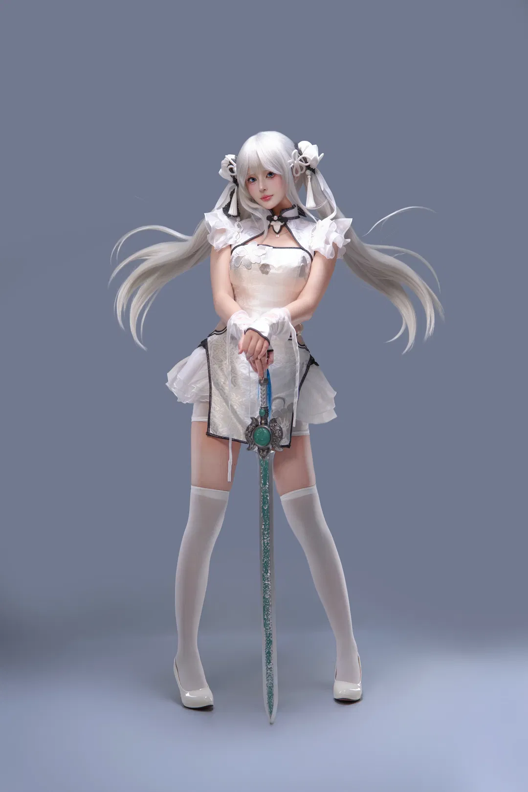 【殷紫萍cos】永劫无间拍照姿势九宫格分享 - 第 5 张