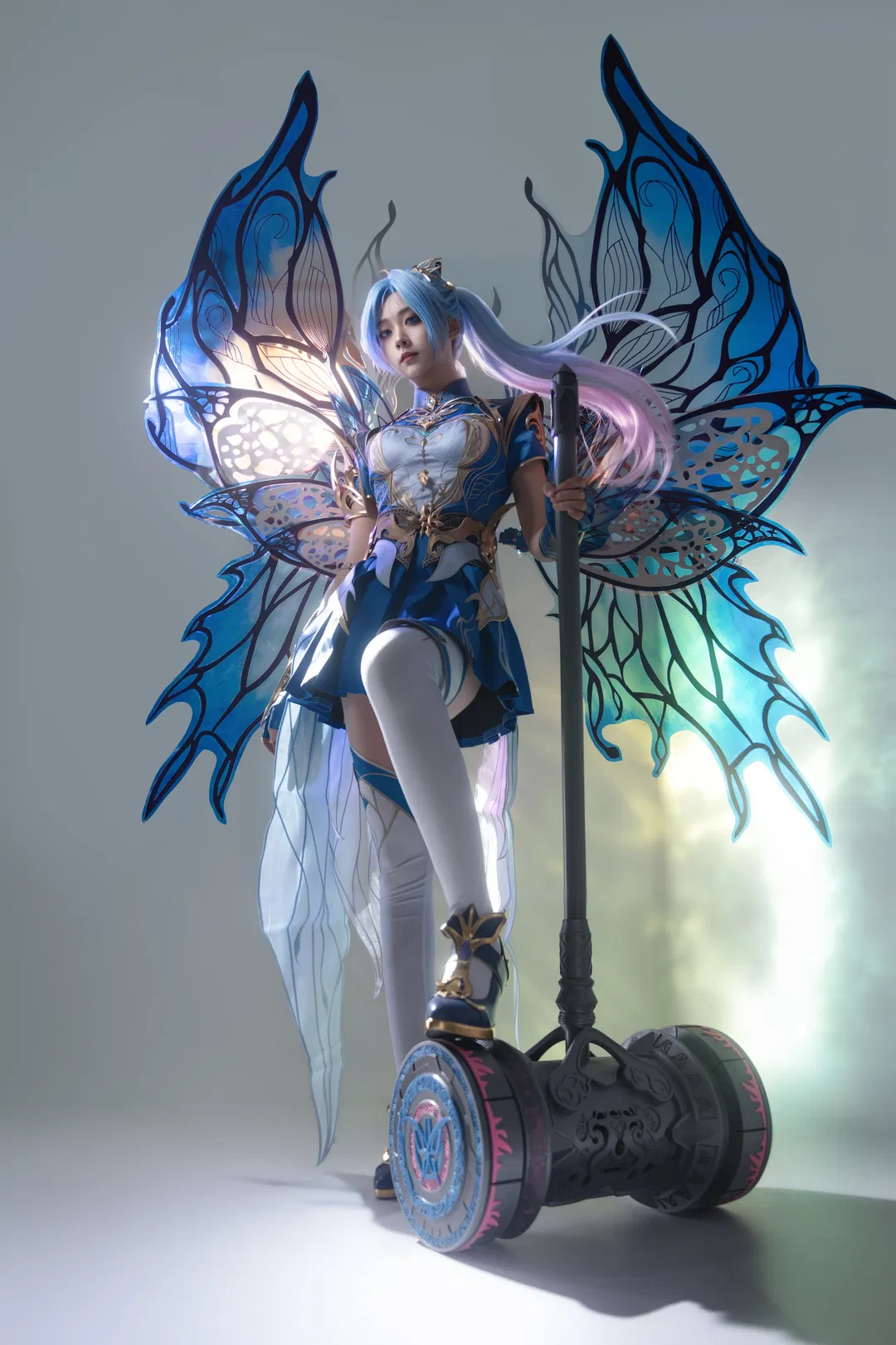 【唐舞桐cos】斗罗大陆蝴蝶武魂的视觉呈现 - 第 2 张