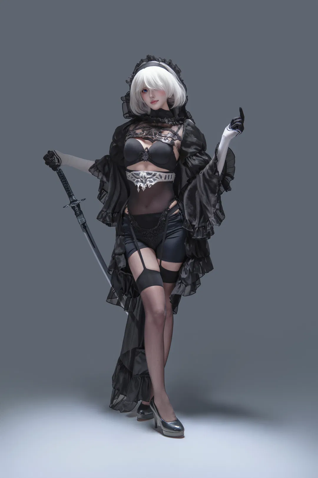 【2Bcos】尼尔机械纪元的暗黑哥特风 - 第 6 张