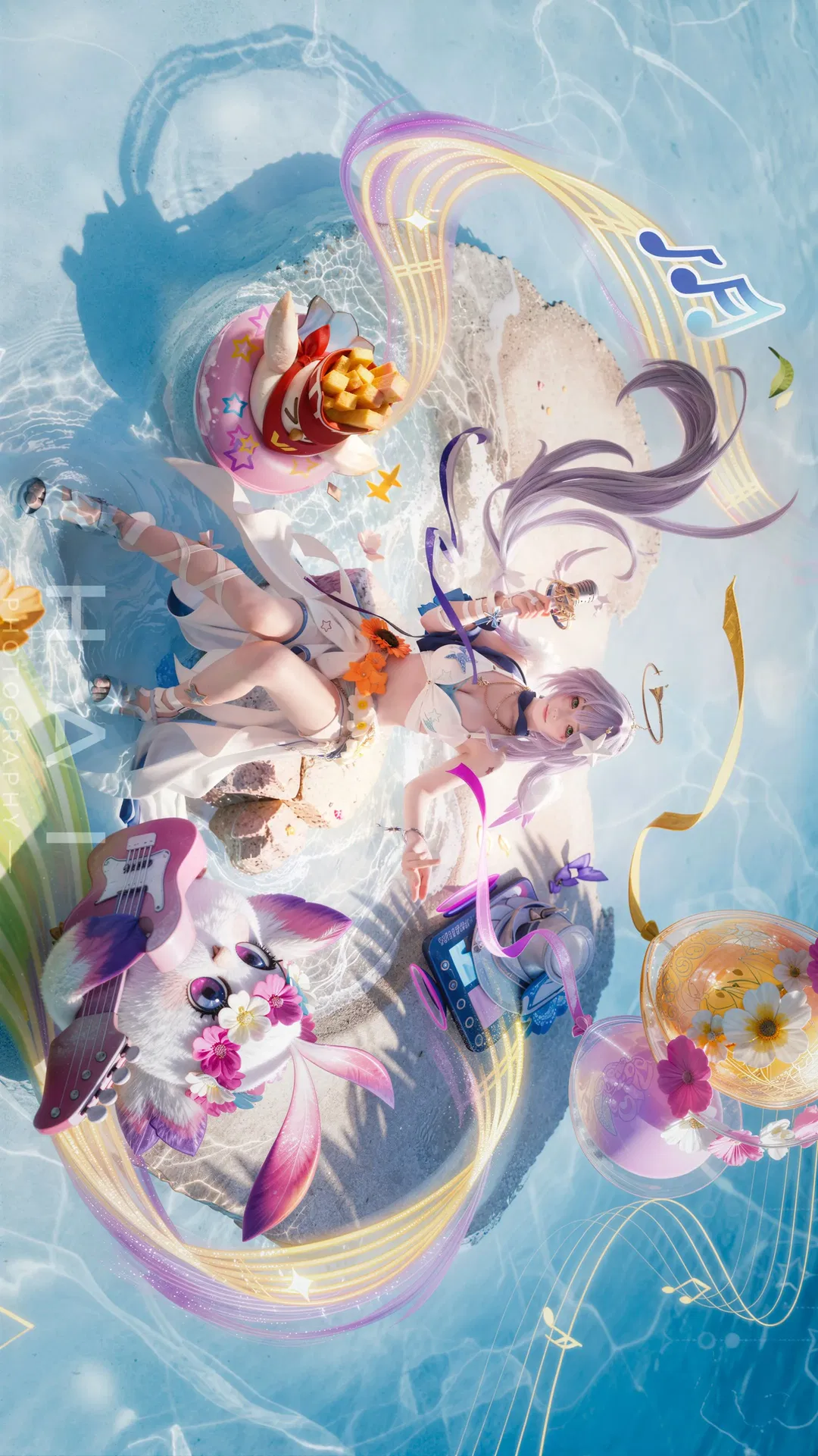 【知更鸟cos】崩坏星穹铁道夏日晴歌水着拍摄记录 - 第 2 张