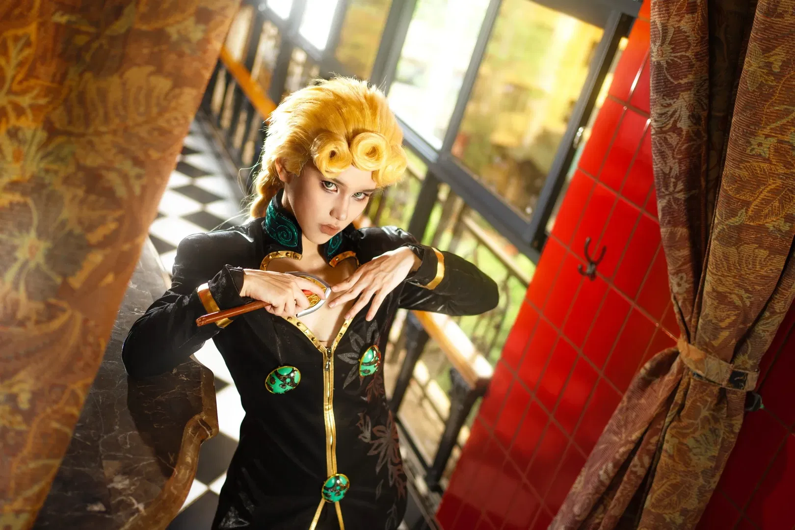 【喬魯諾喬巴納cos】JOJO的奇妙冒險黃金之風正片 - 第 9 張