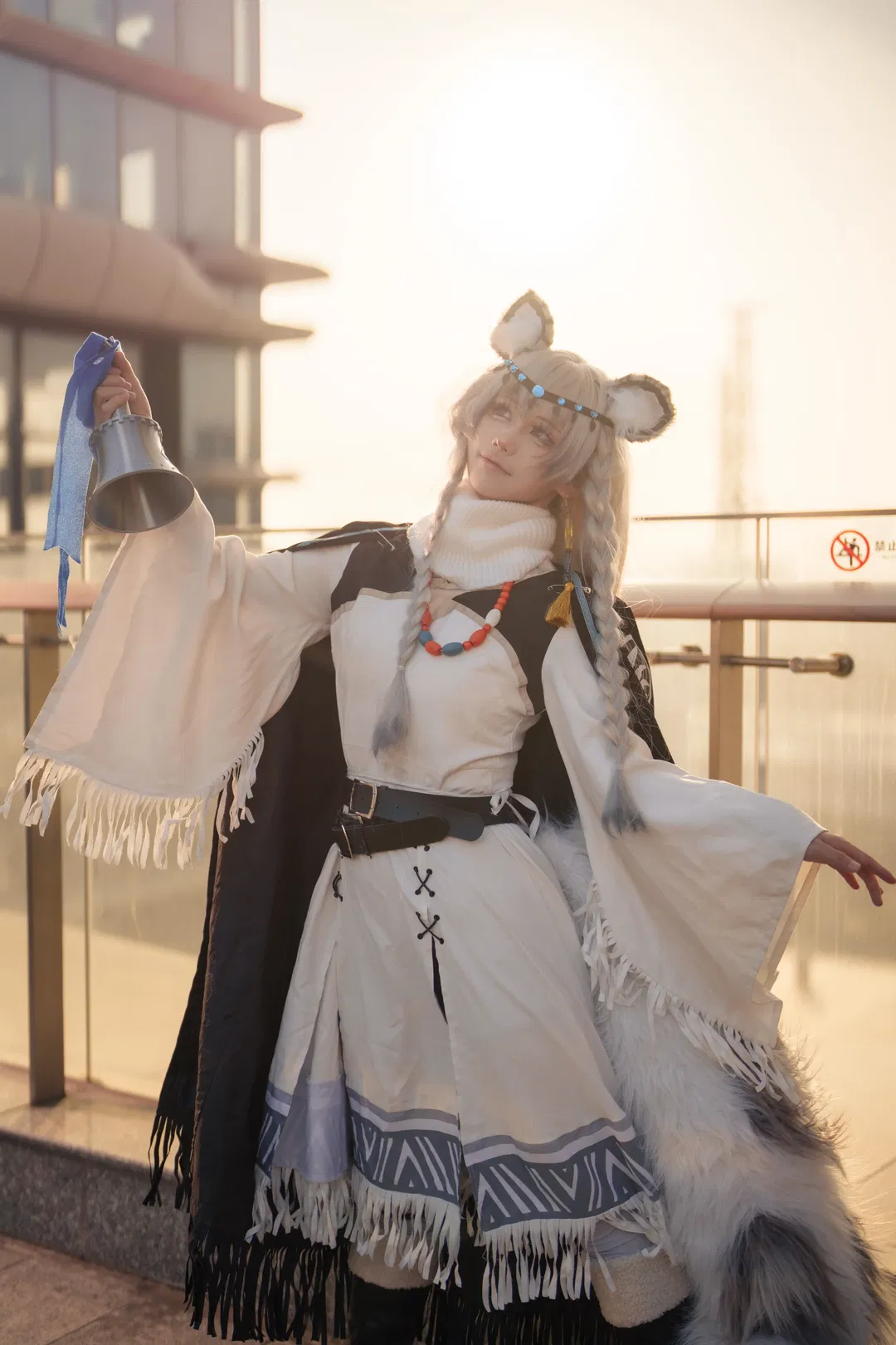 【初雪cos】明日方舟雪境聖女外景拍攝記錄 - 第 3 張