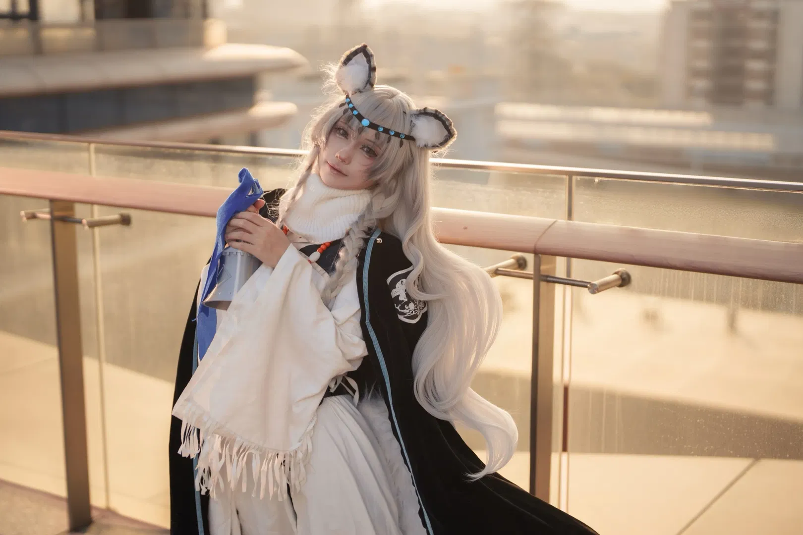 【初雪cos】明日方舟雪境聖女外景拍攝記錄 - 第 5 張