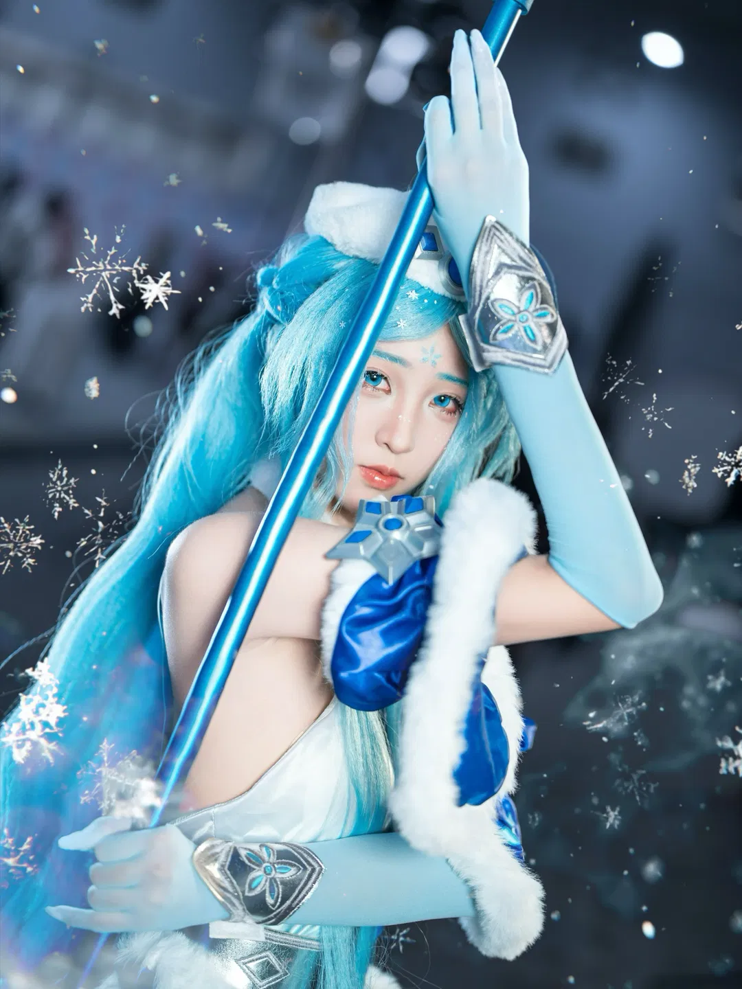 【王昭君cos】王者榮耀冰雪主題漫展場照分享 - 第 1 張