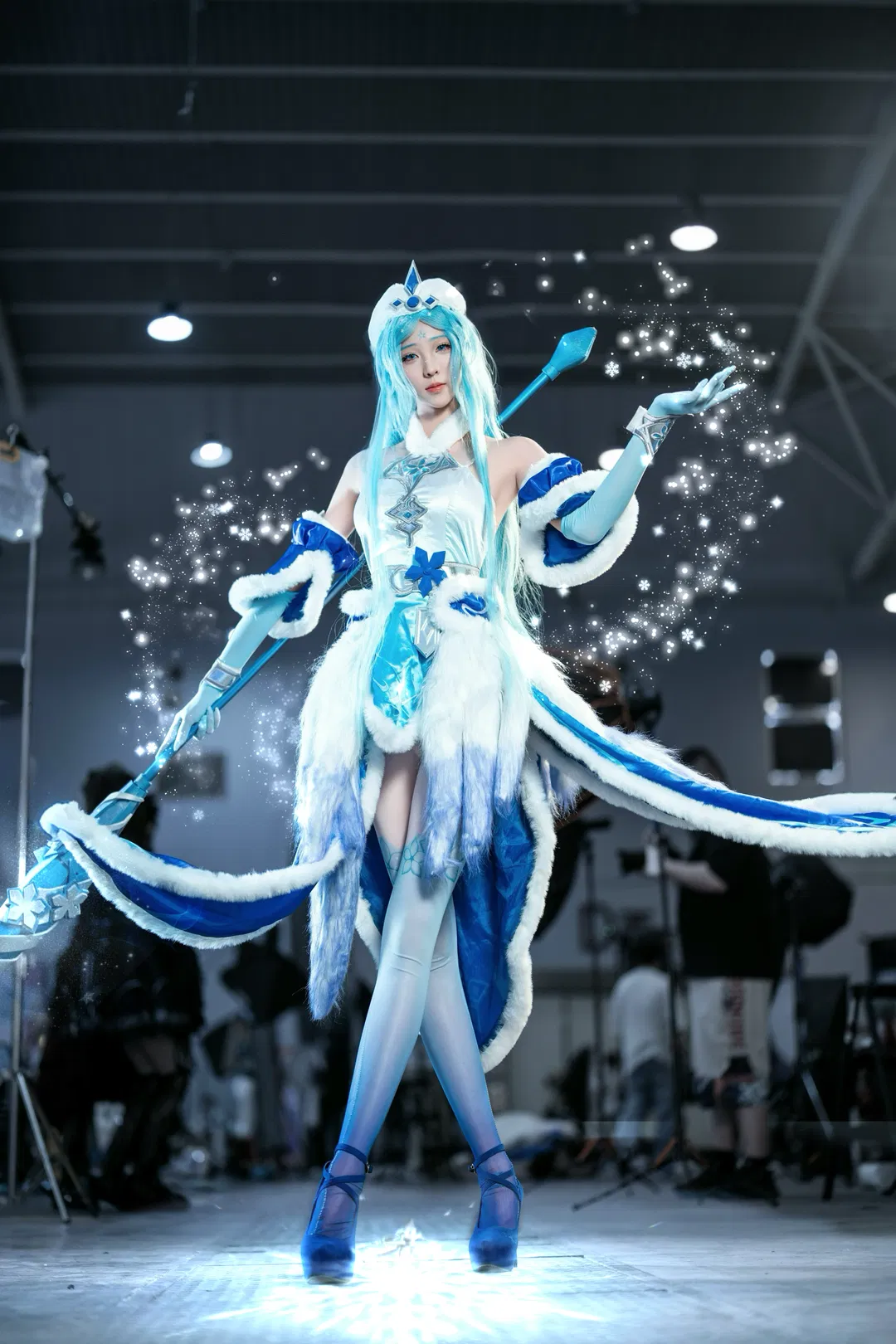 【王昭君cos】王者荣耀冰雪主题漫展场照分享 - 第 2 张