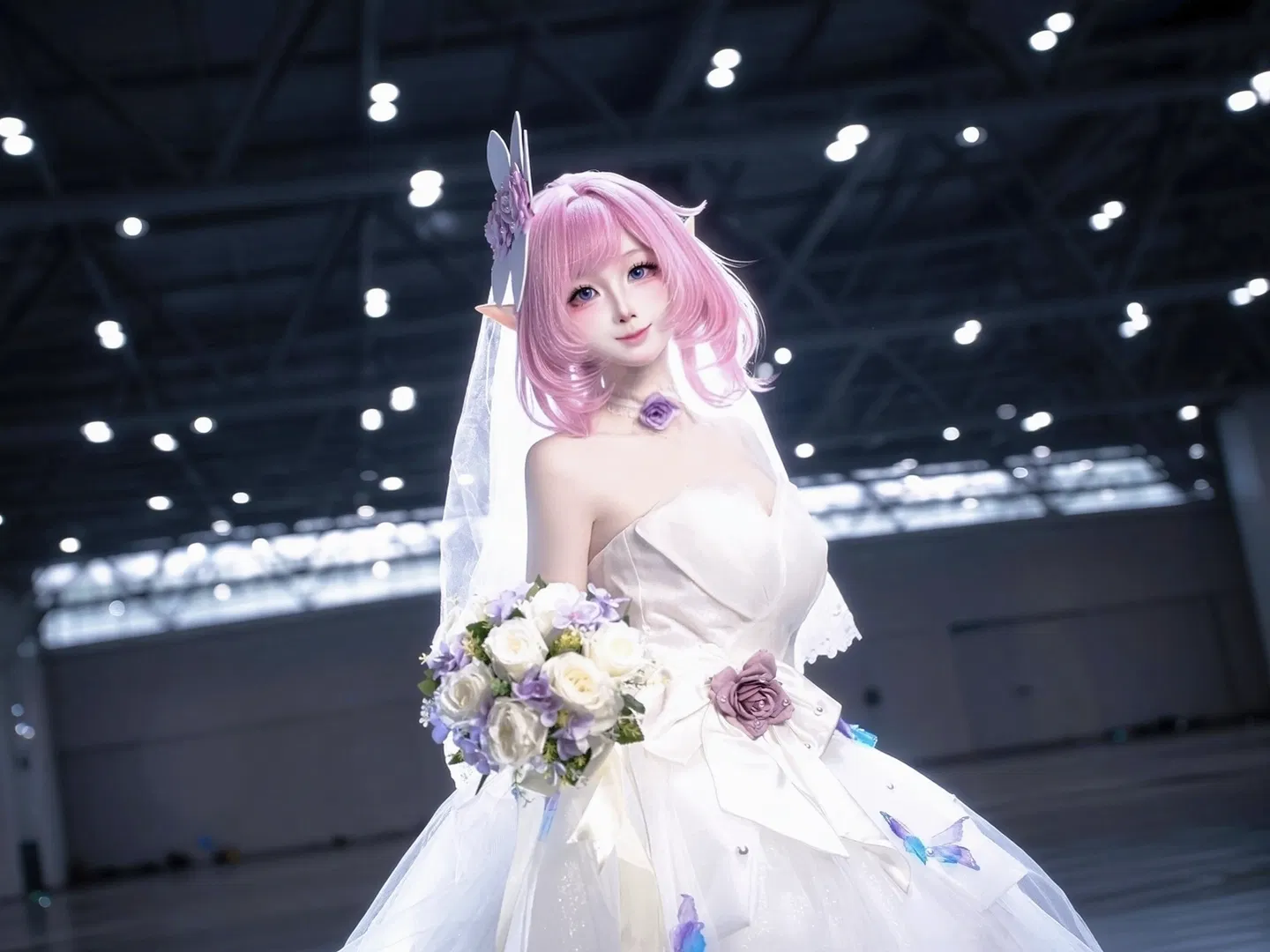 【愛莉希雅cos】粉色精靈的純白婚禮時刻 - 第 3 張