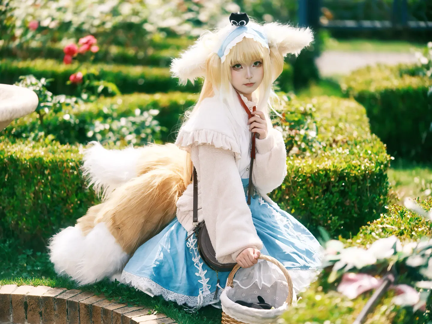 【鈴蘭cos】明日方舟春之頌，小麗薩的花園秋日遊 - 第 1 張