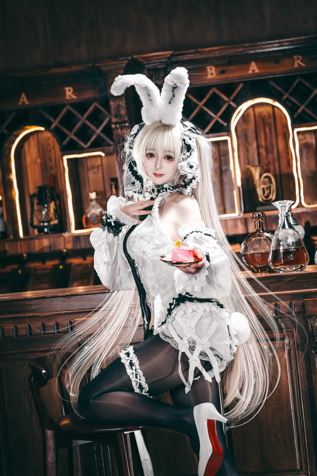 【可畏cos】碧藍航線可畏兔女郎的復古之夜 - 第 2 張