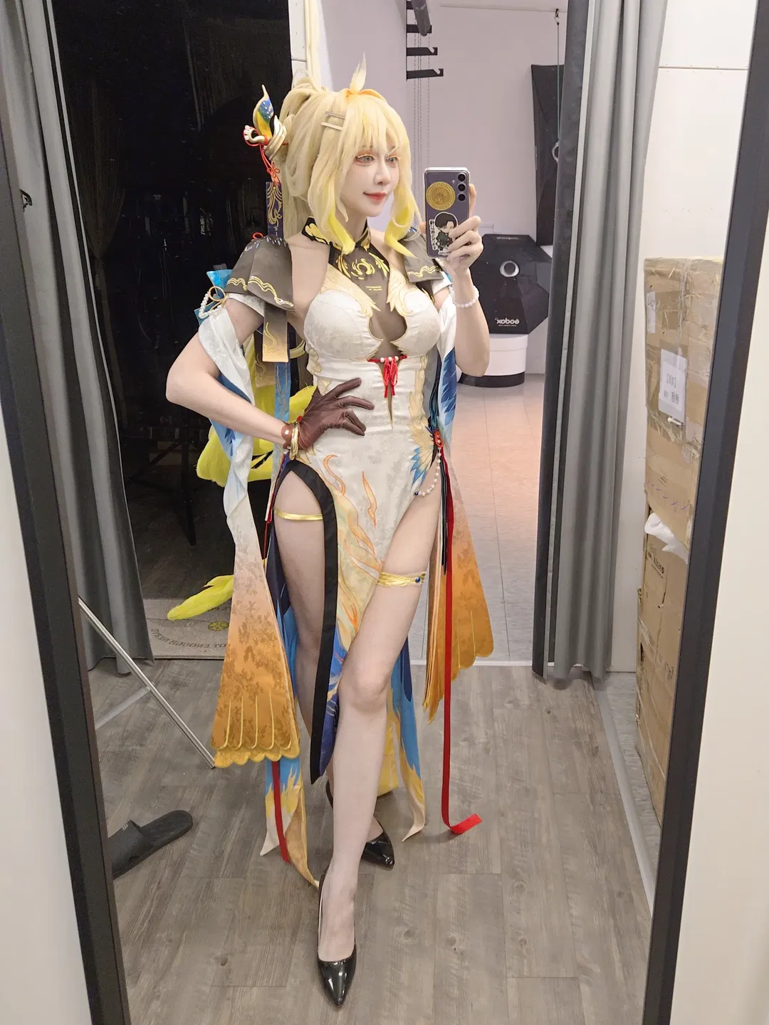 【秧秧cos】鳴潮這套金色造型的細節分享 - 第 2 張