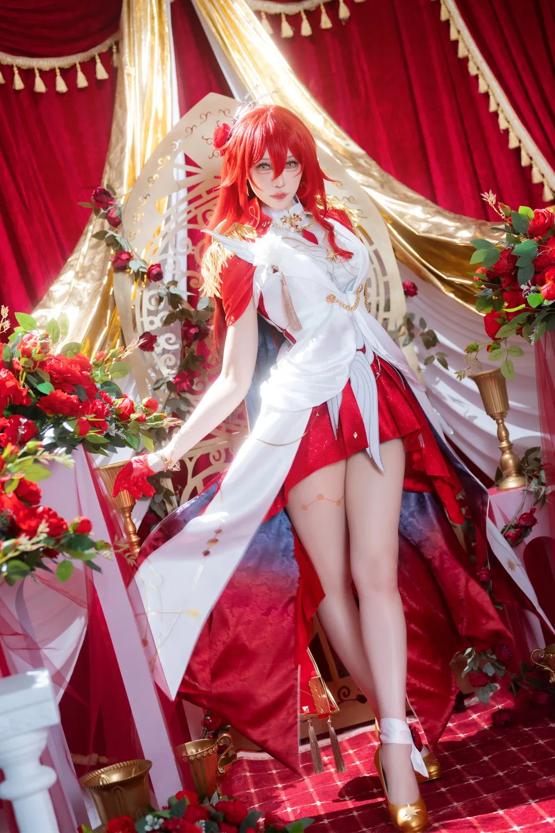 【姬子cos】崩坏星穹铁道 启行这套真的太有气场了 - 第 1 张
