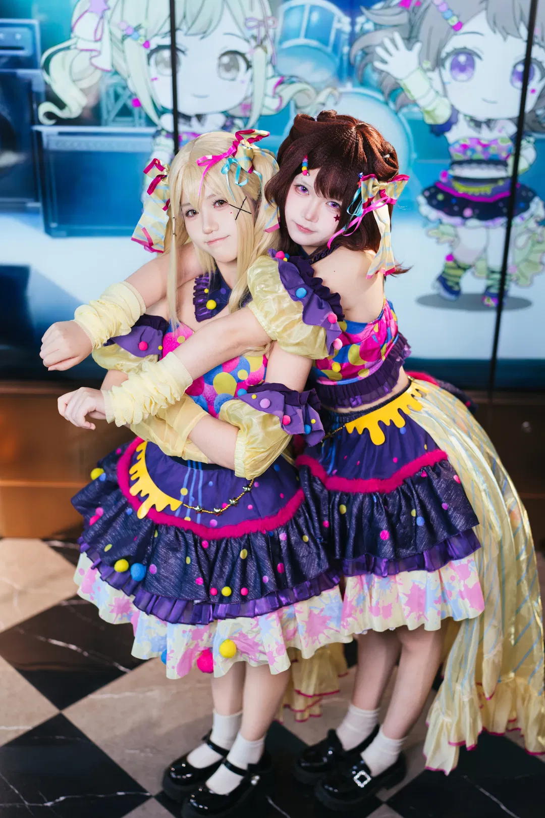 【户山香澄cos】和市谷有咲的Bang Dream双人打歌服 - 第 2 张