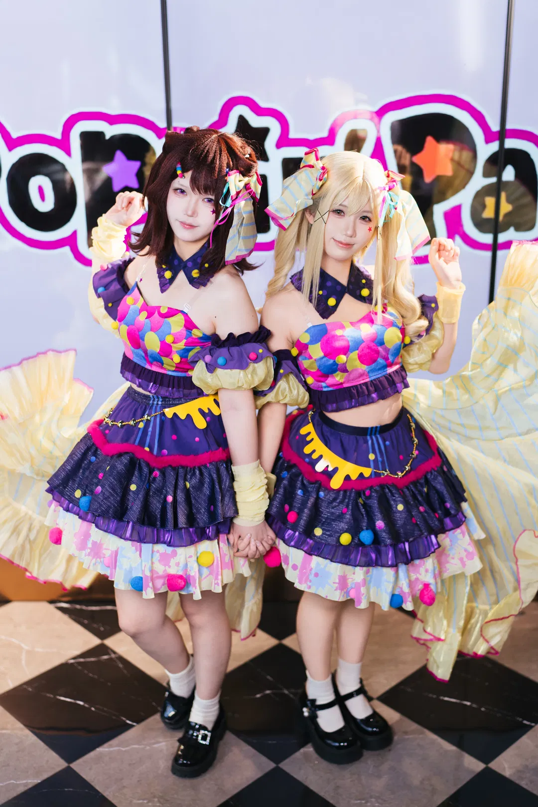 【户山香澄cos】和市谷有咲的Bang Dream双人打歌服 - 第 3 张