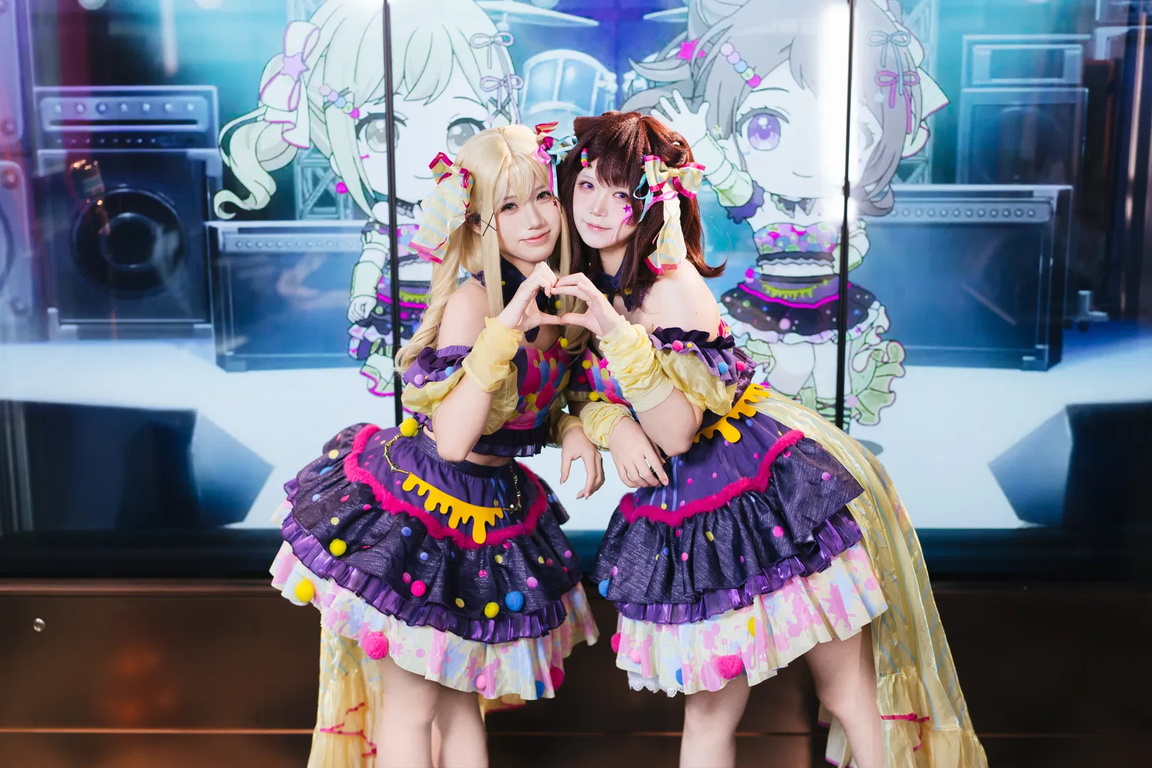 【户山香澄cos】和市谷有咲的Bang Dream双人打歌服 - 第 6 张