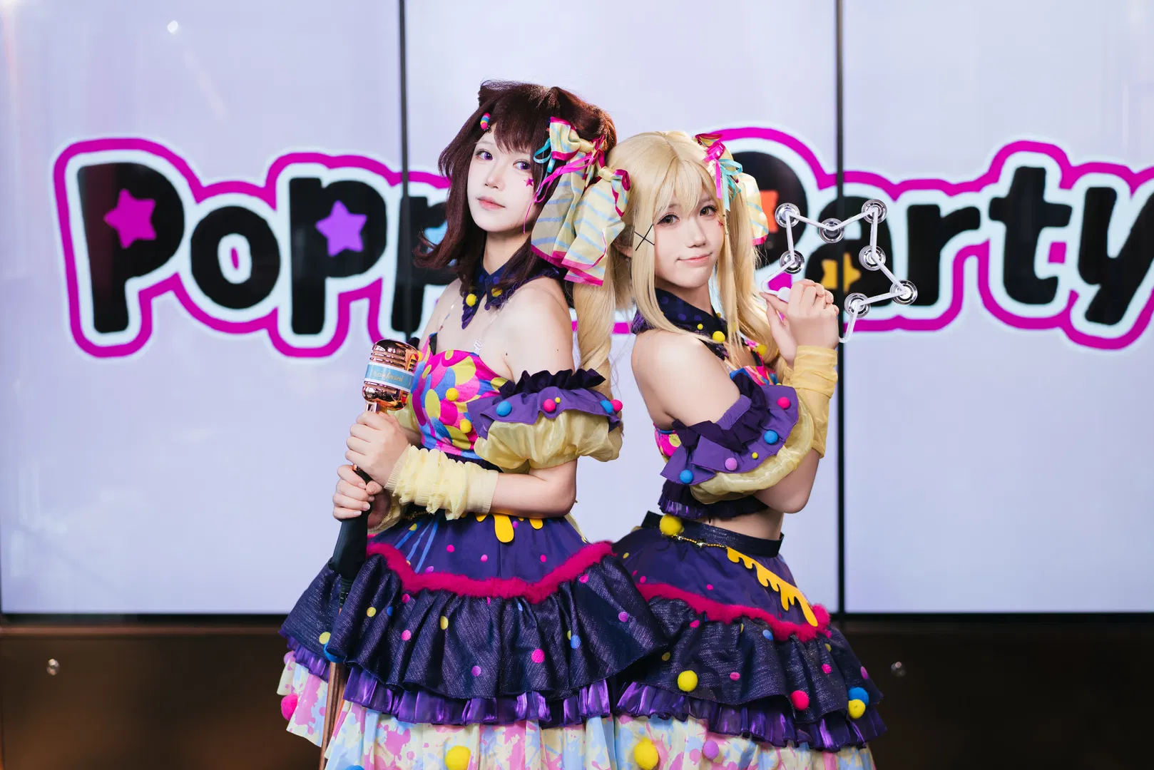 【户山香澄cos】市谷有咲和香澄的BanG Dream!打歌服舞台 - 第 2 张