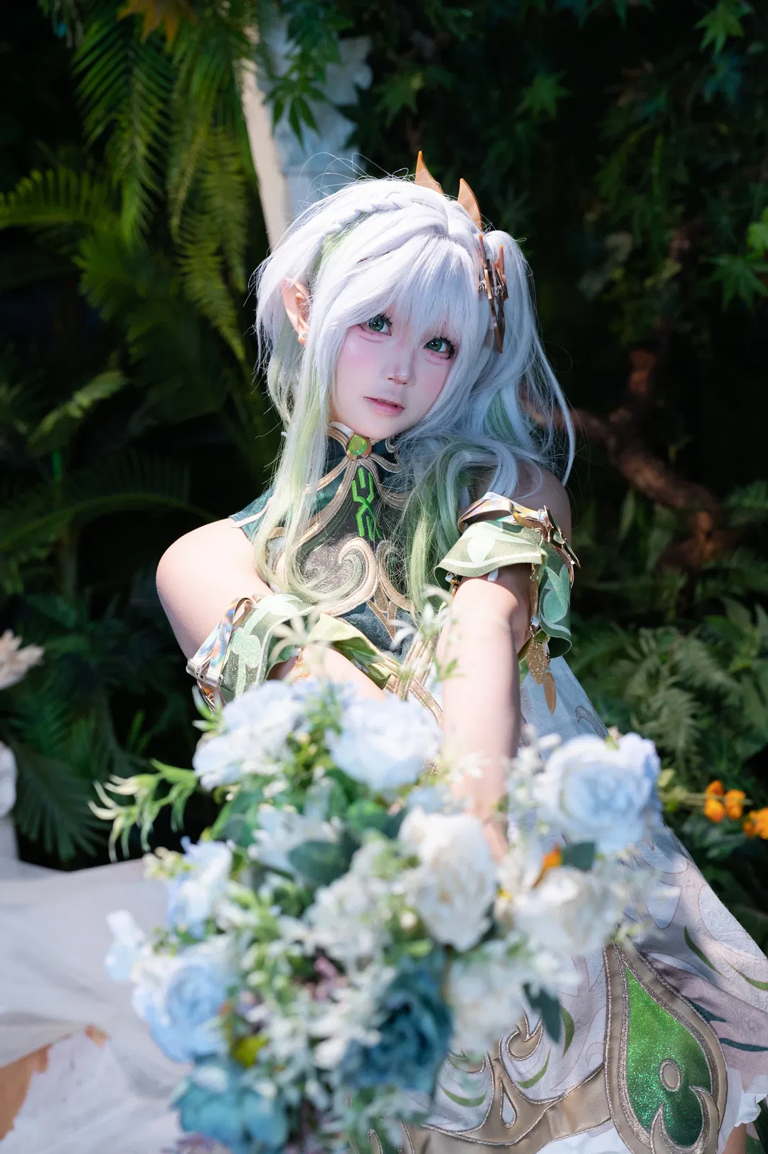 【纳西妲cos】原神中渴望人间烟火的草木神明 - 第 3 张