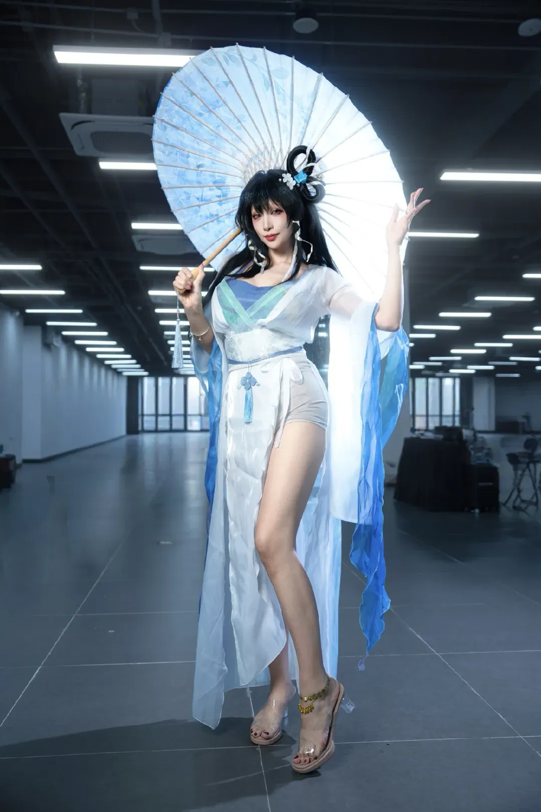 黛煙cos：少前2追放的藍白光影 - 第 3 張