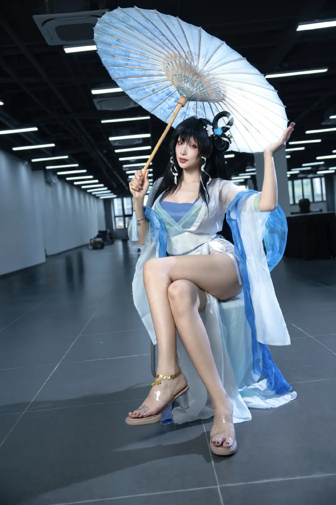 黛煙cos：少前2追放的藍白光影 - 第 4 張