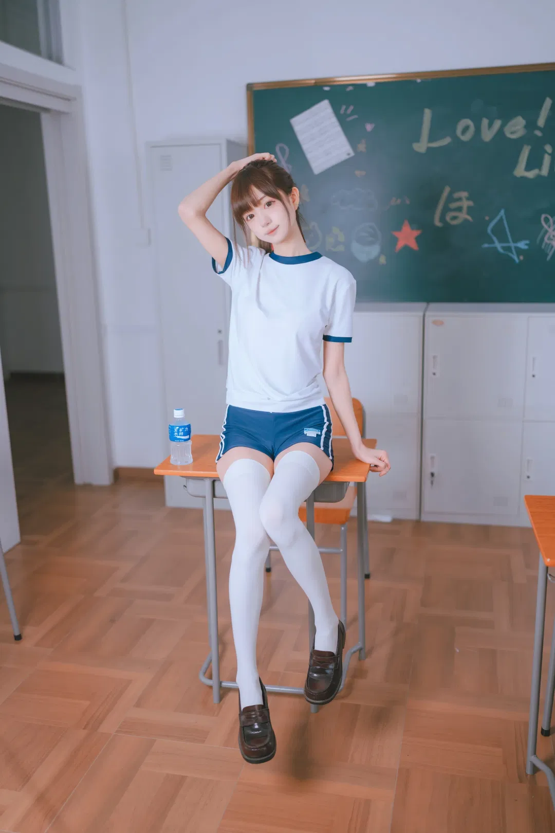体活课间的体操服少女，满满校供感的日系校园风 - 第 4 张