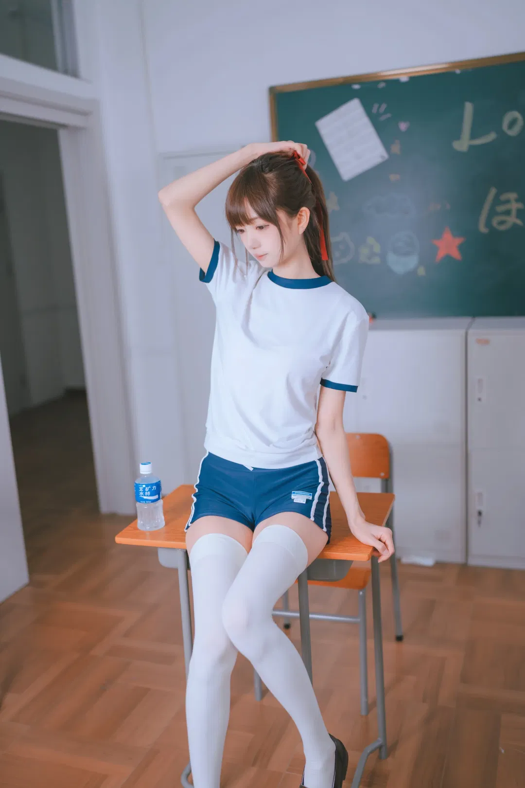 体活课间的体操服少女，满满校供感的日系校园风 - 第 7 张