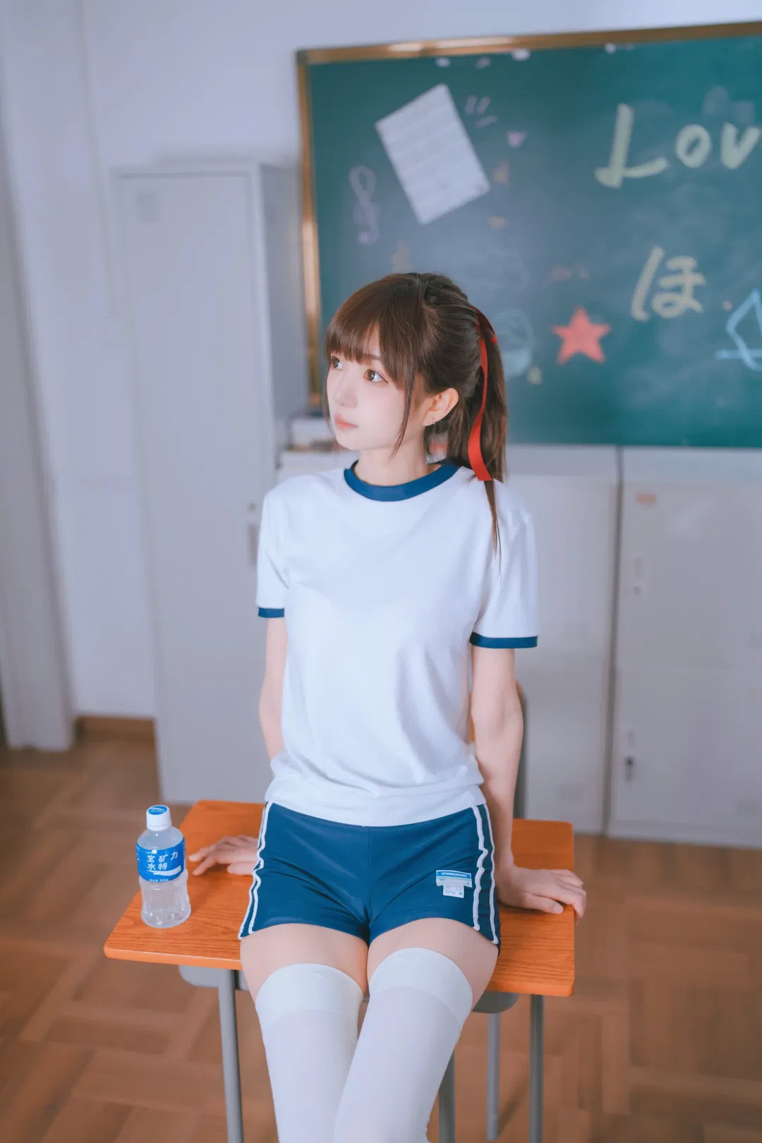 体活课间的体操服少女，满满校供感的日系校园风 - 第 8 张