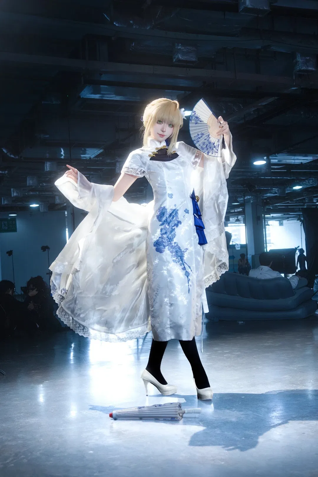 【saber cos】Fate四周年旗袍漫展场照 - 第 1 张