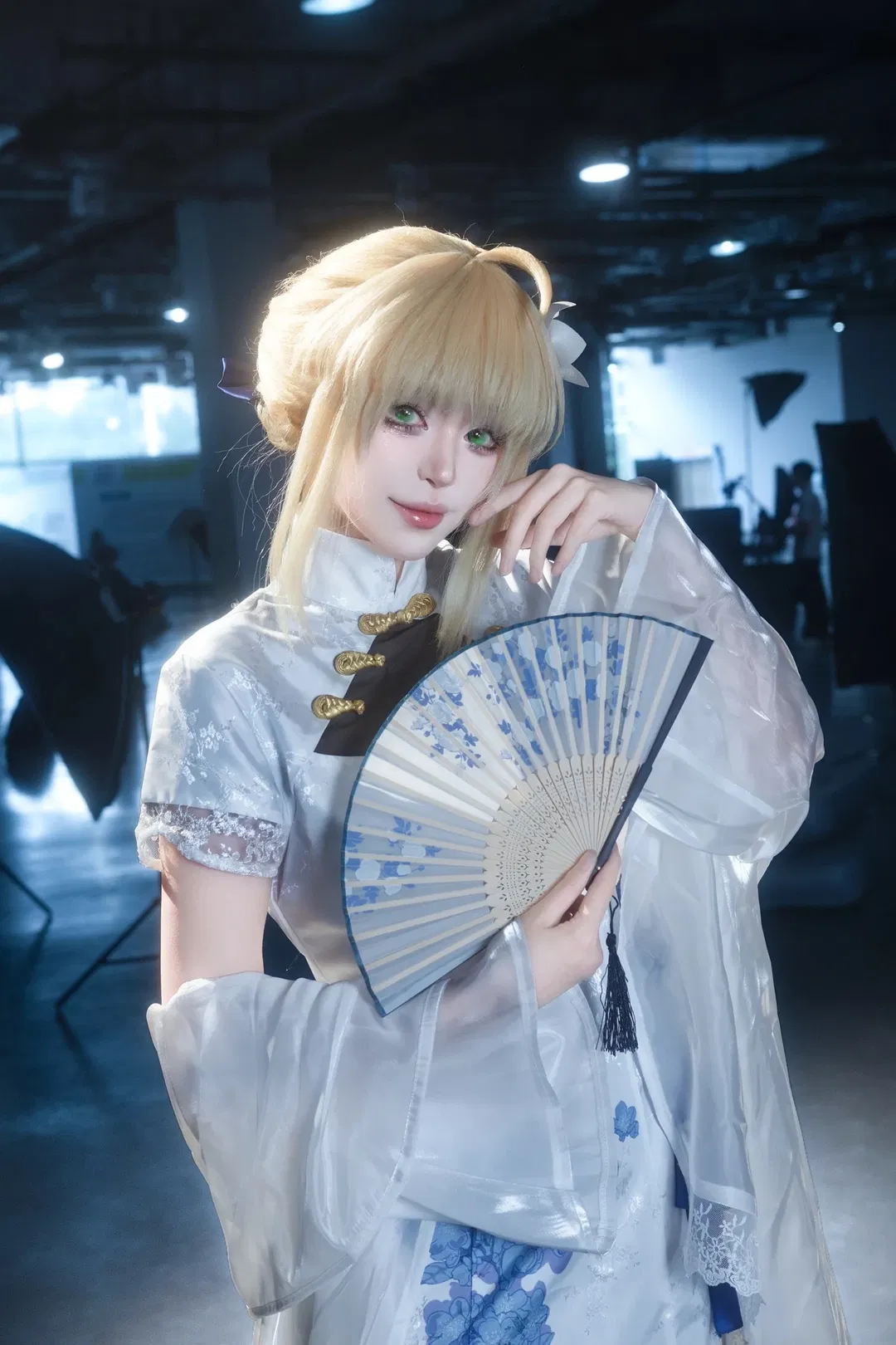 【saber cos】Fate四周年旗袍漫展场照 - 第 2 张