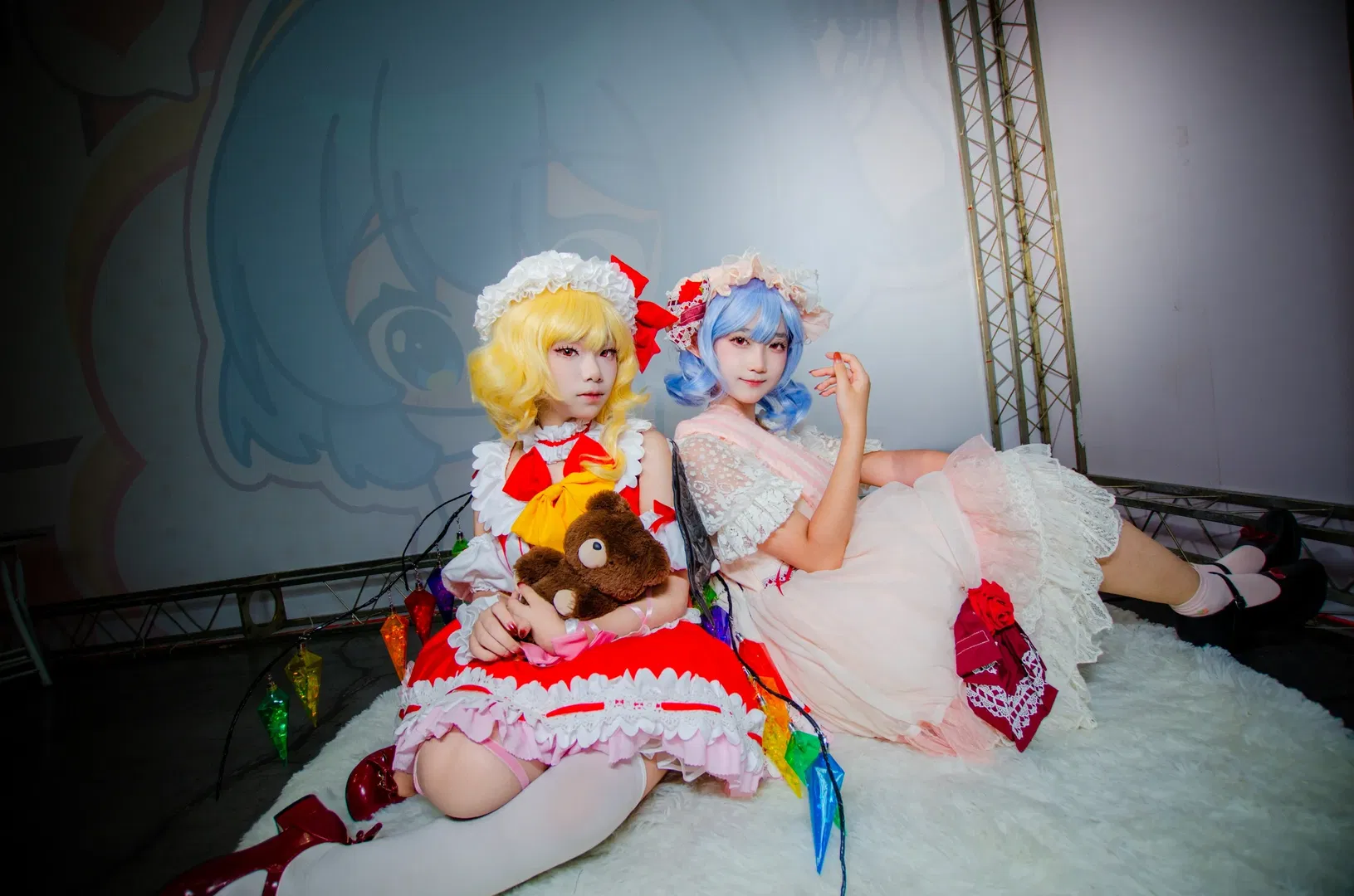【蕾米莉亞cos】東方project紅魔館的夜宴日常 - 第 2 張