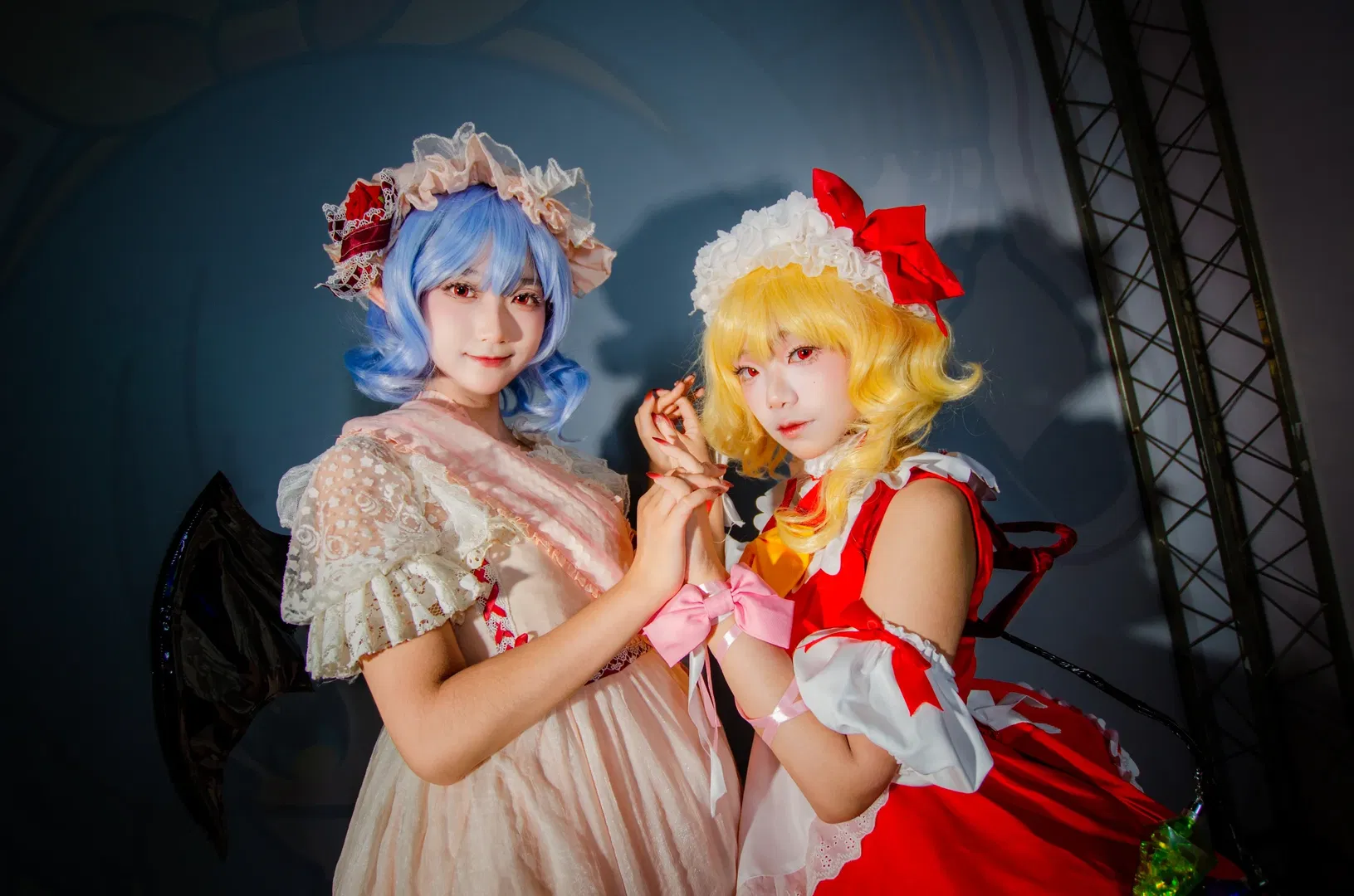 【蕾米莉亞cos】東方project紅魔館的夜宴日常 - 第 3 張