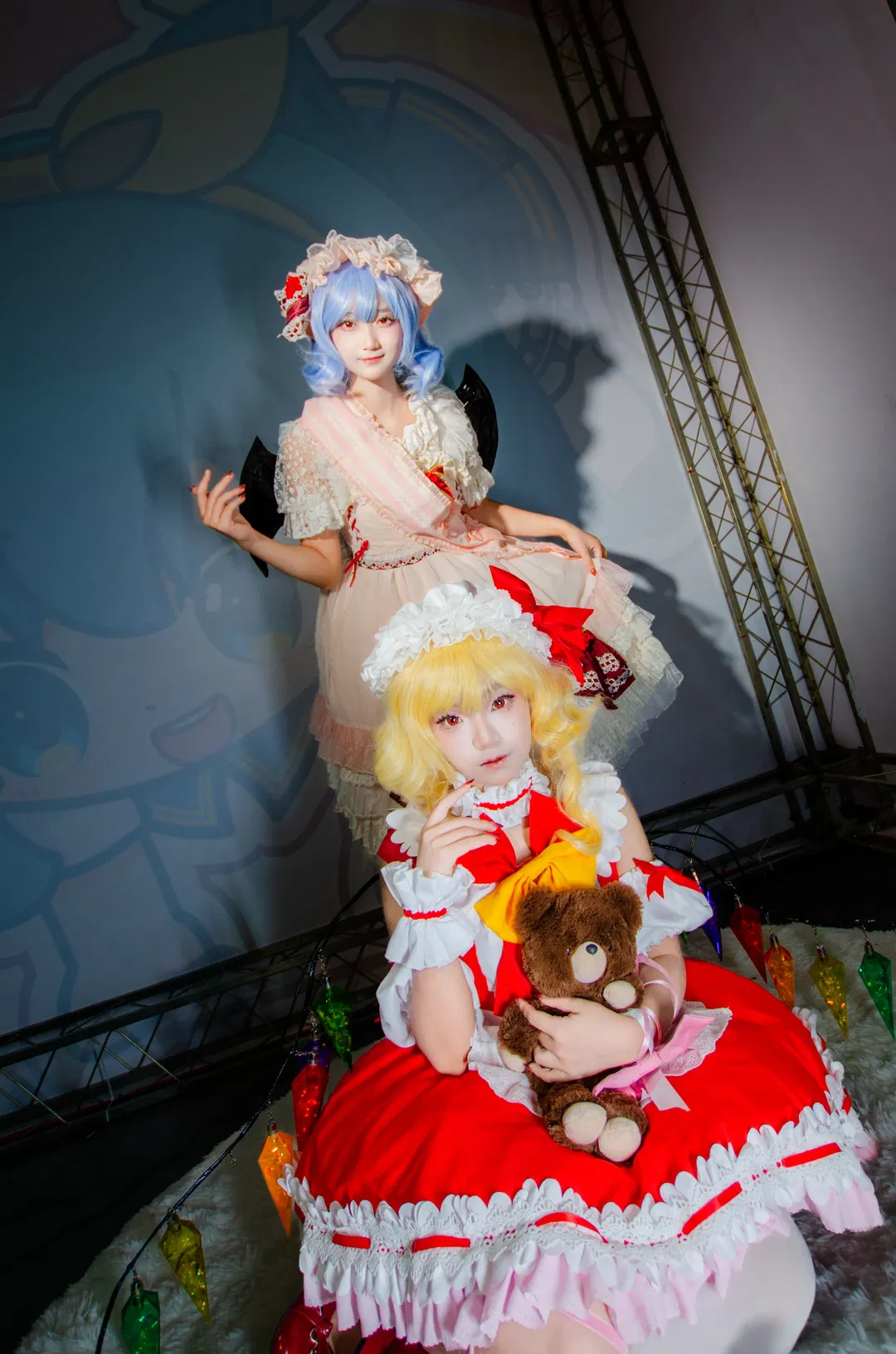 【蕾米莉亞cos】東方project紅魔館的夜宴日常 - 第 4 張