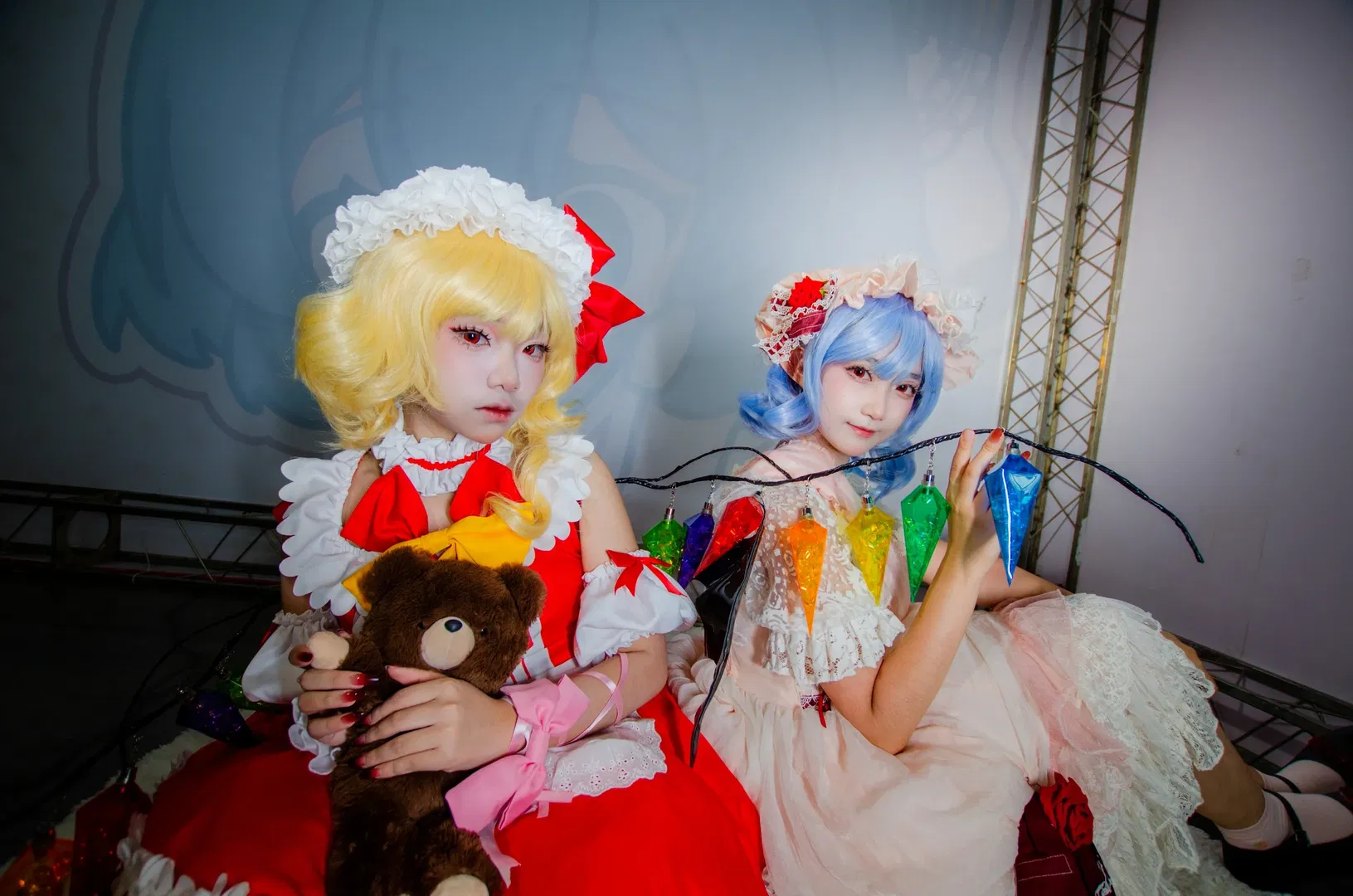 【蕾米莉亞cos】東方project紅魔館的夜宴日常 - 第 6 張