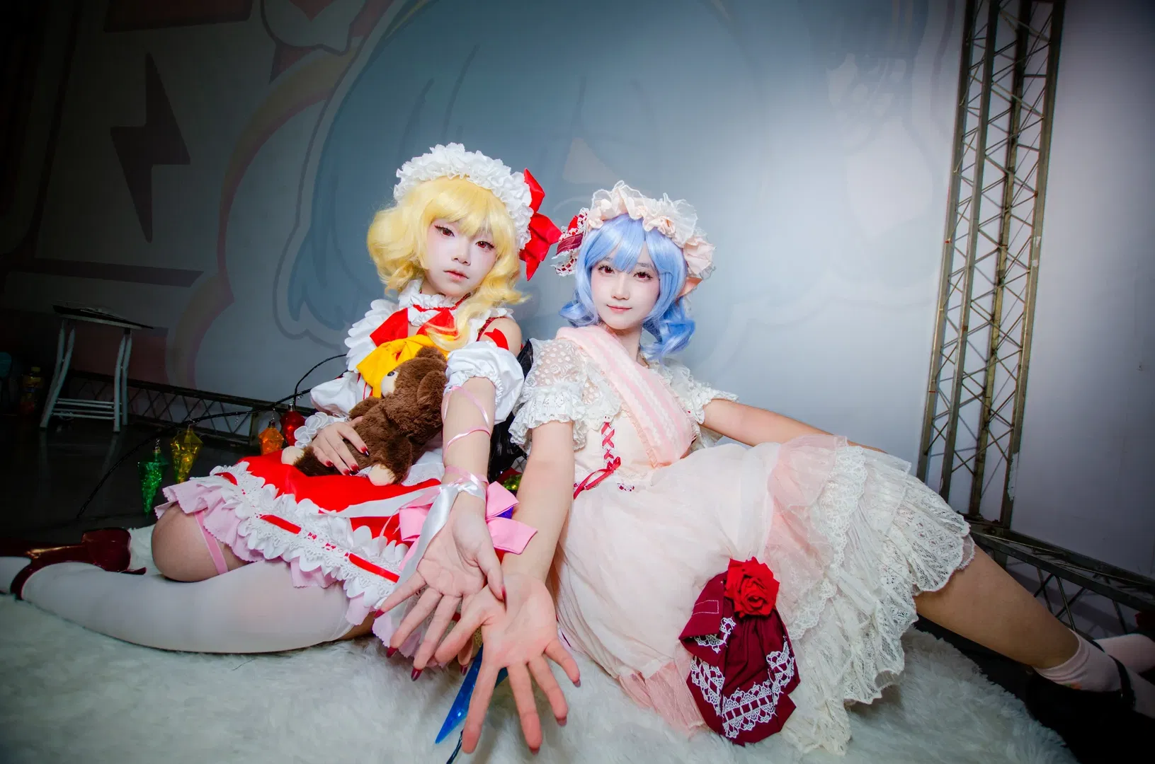 【蕾米莉亞cos】東方project紅魔館的夜宴日常 - 第 9 張