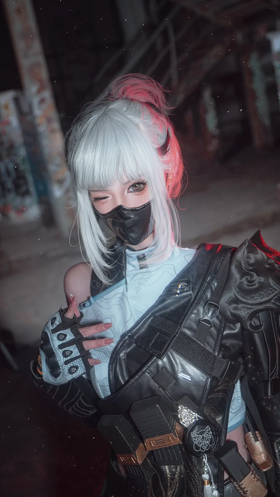 【麥曉雯cos】三角洲行動戰術少女的夜景記錄 - 第 1 張