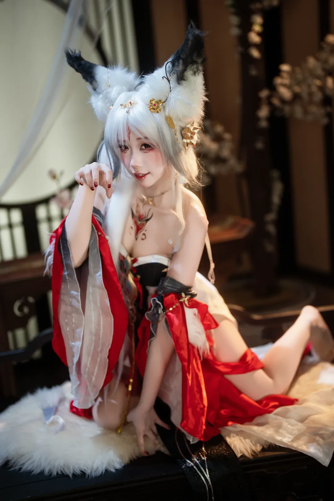 【心月狐cos】鸣潮里的绝美狐妖正片 - 第 3 张