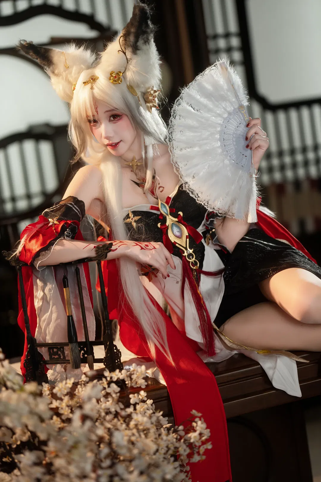 【心月狐cos】鸣潮里的绝美狐妖正片 - 第 4 张