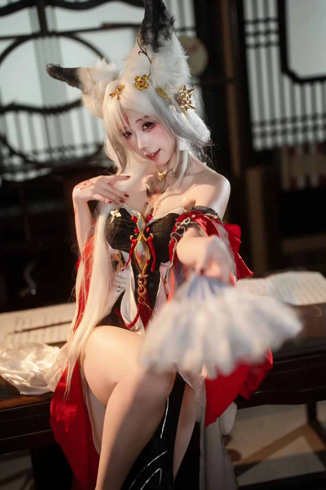 【心月狐cos】鸣潮里的绝美狐妖正片 - 第 5 张