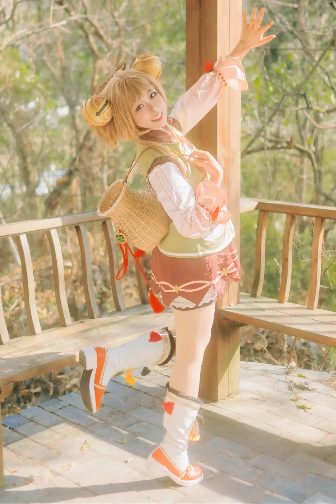 【瑤瑤cos】原神裡的可愛小師妹來啦 - 第 7 張