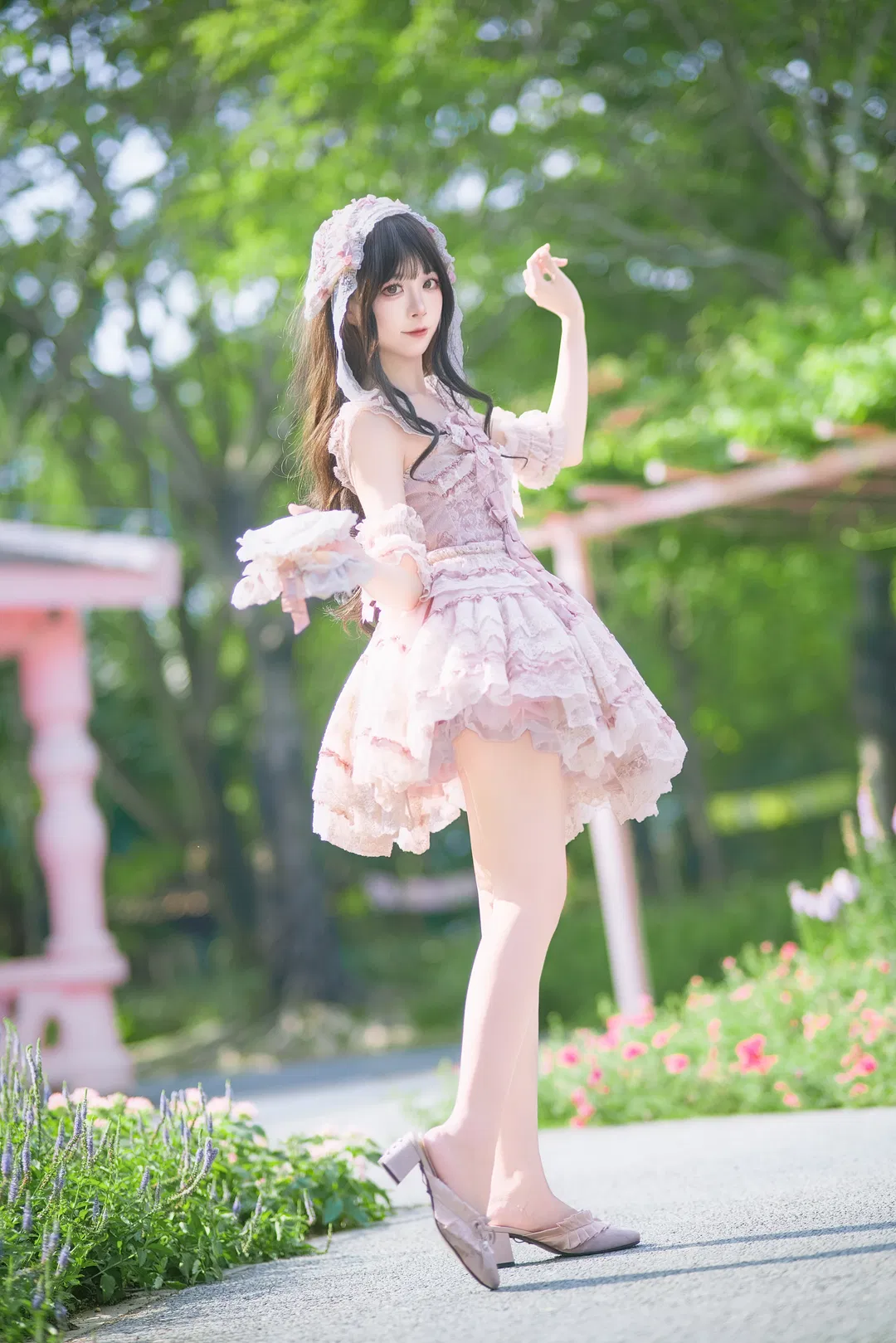 遊園會裡的Lolita洋裝 粉色小蛋糕拍攝記錄 - 第 1 張