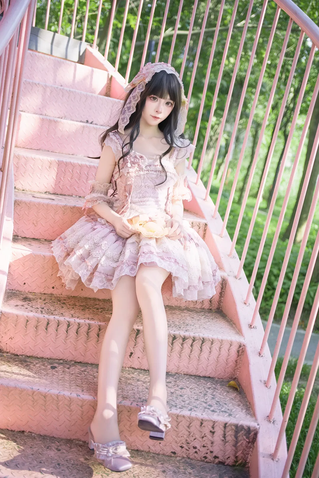 遊園會裡的Lolita洋裝 粉色小蛋糕拍攝記錄 - 第 3 張