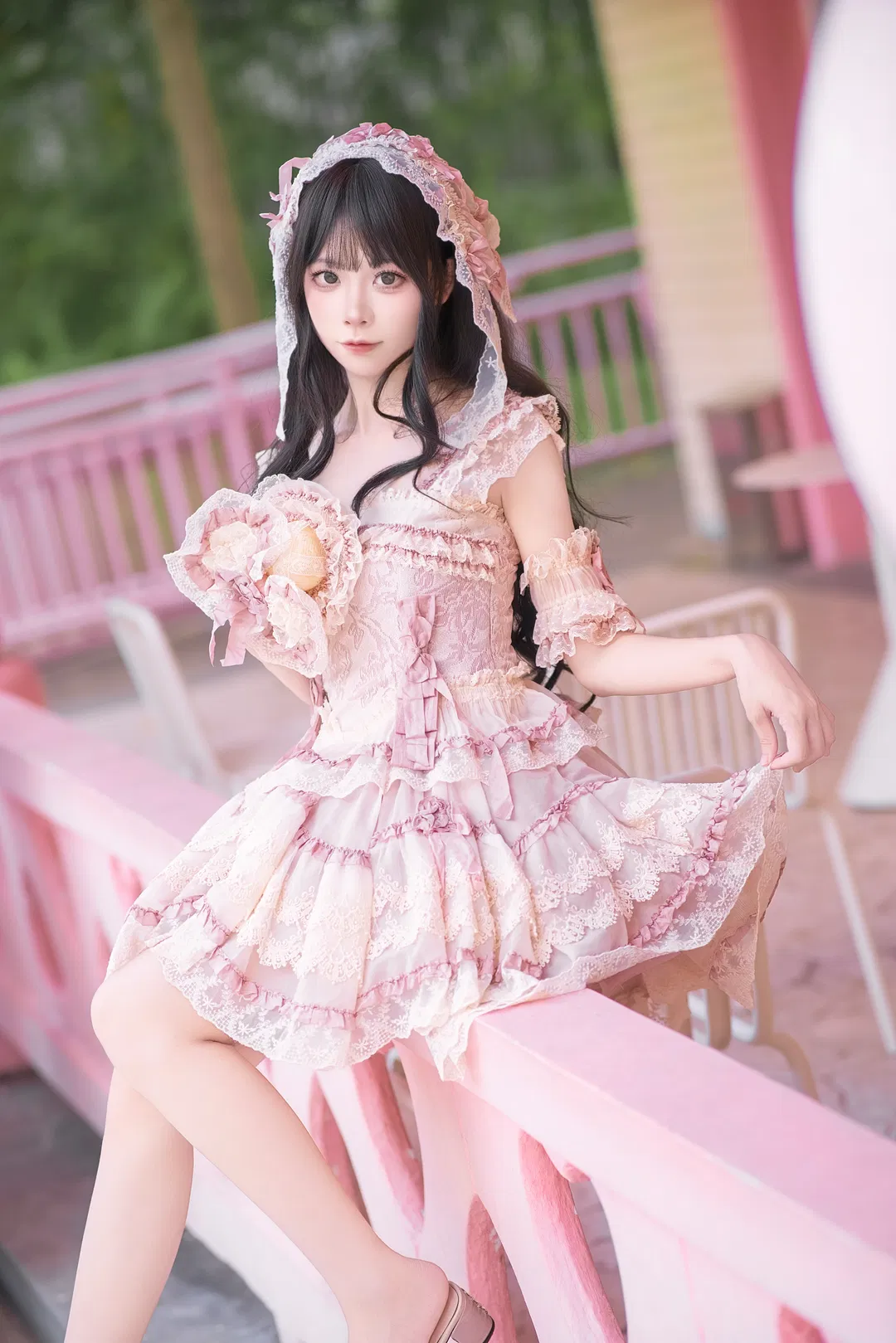 遊園會裡的Lolita洋裝 粉色小蛋糕拍攝記錄 - 第 5 張