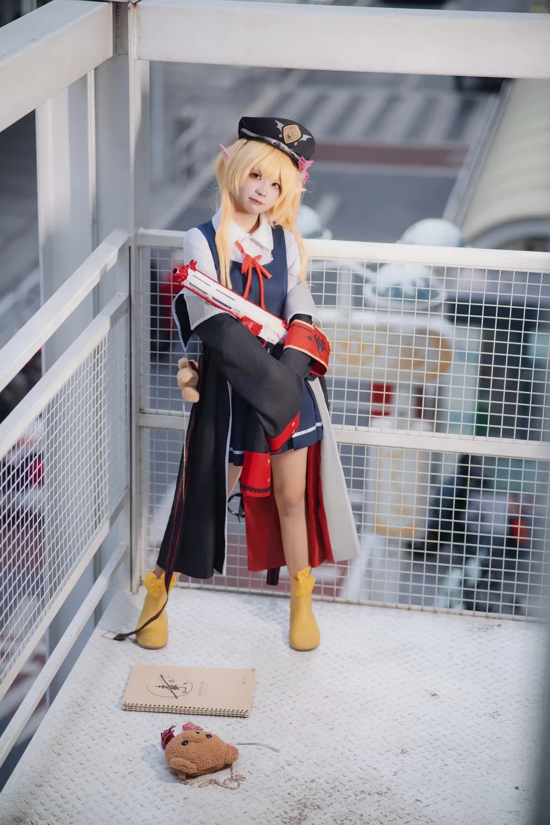 【丹花伊吹cos】碧蓝档案天桥外景正片 - 第 7 张
